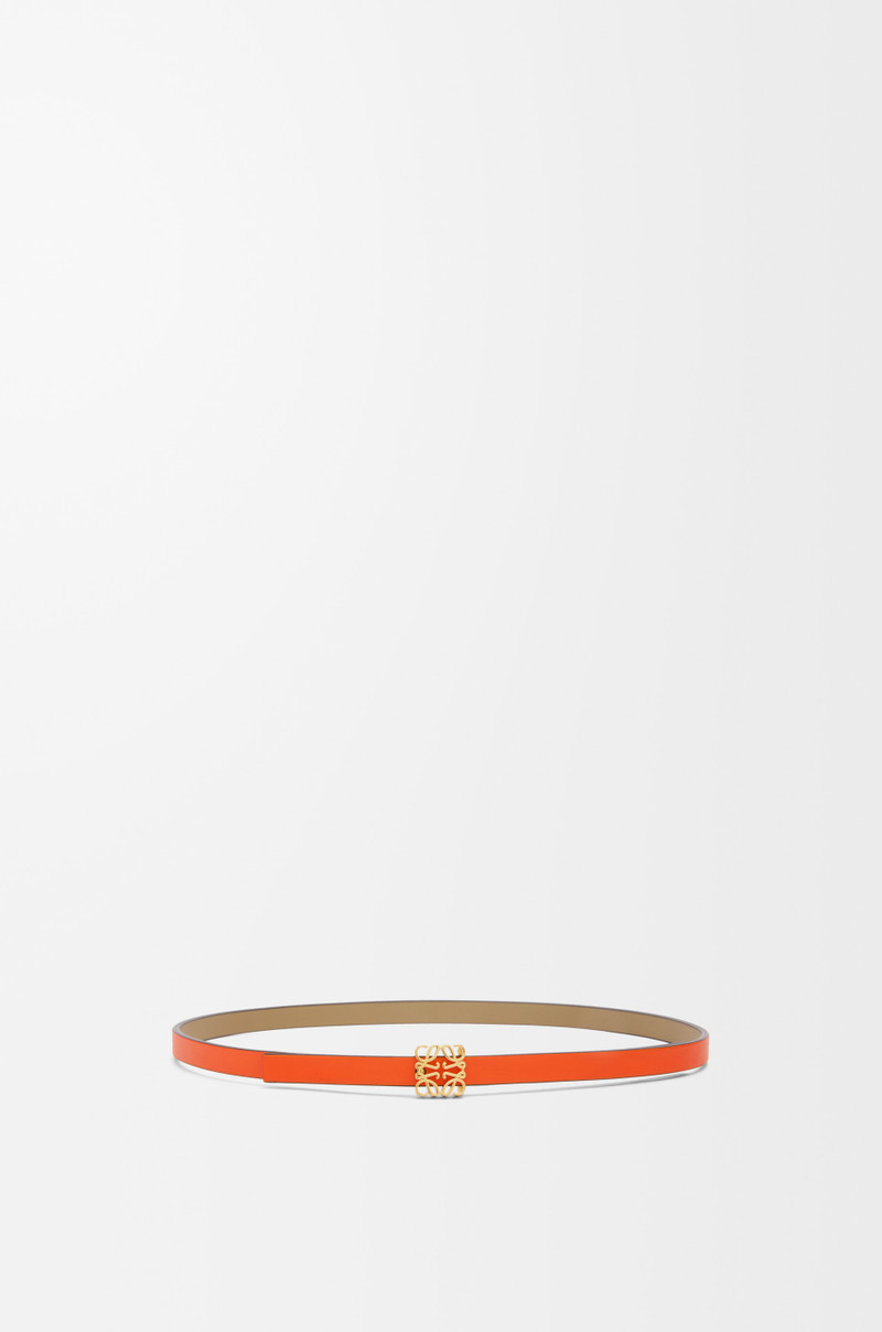 Loewe Reversible Anagram cube belt in smooth calfskin outlook
