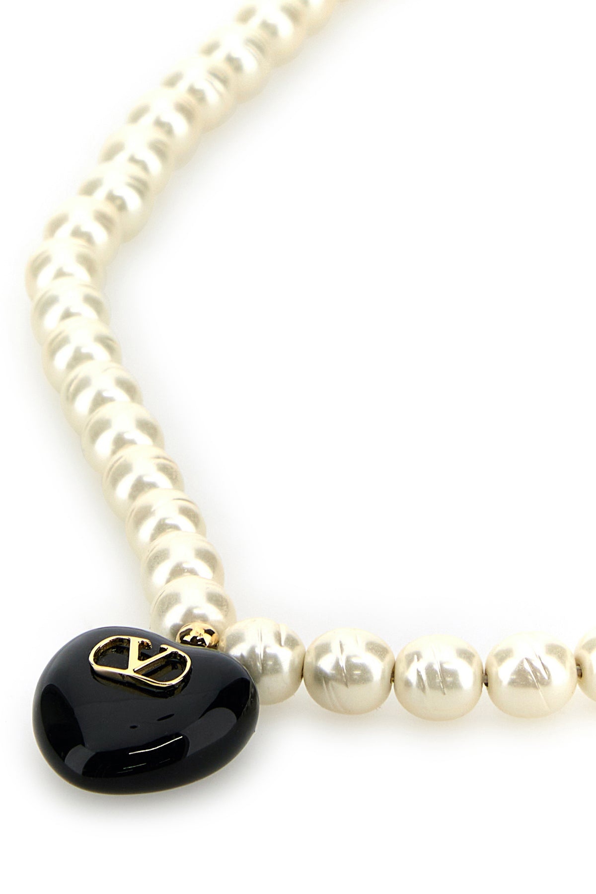 Ivory pearls Coeur Royal necklace - 2