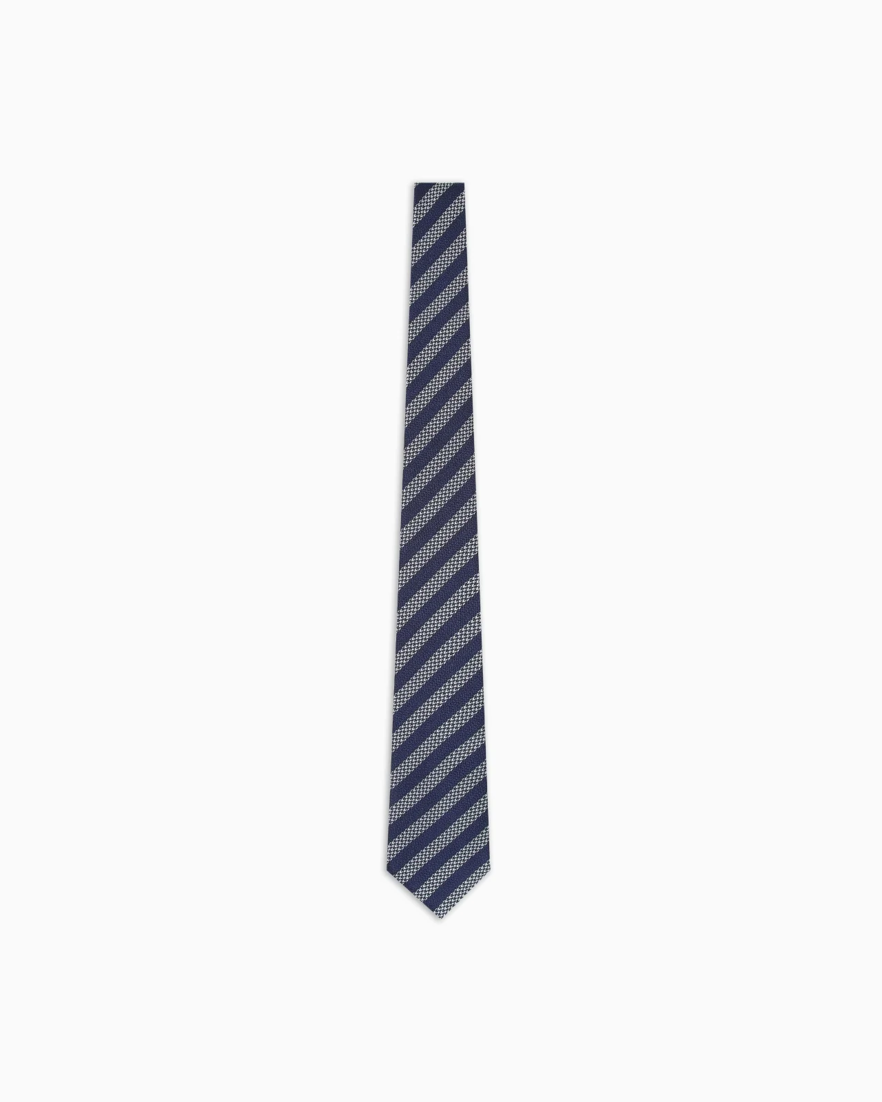 JACQUARD SILK TIE - 1