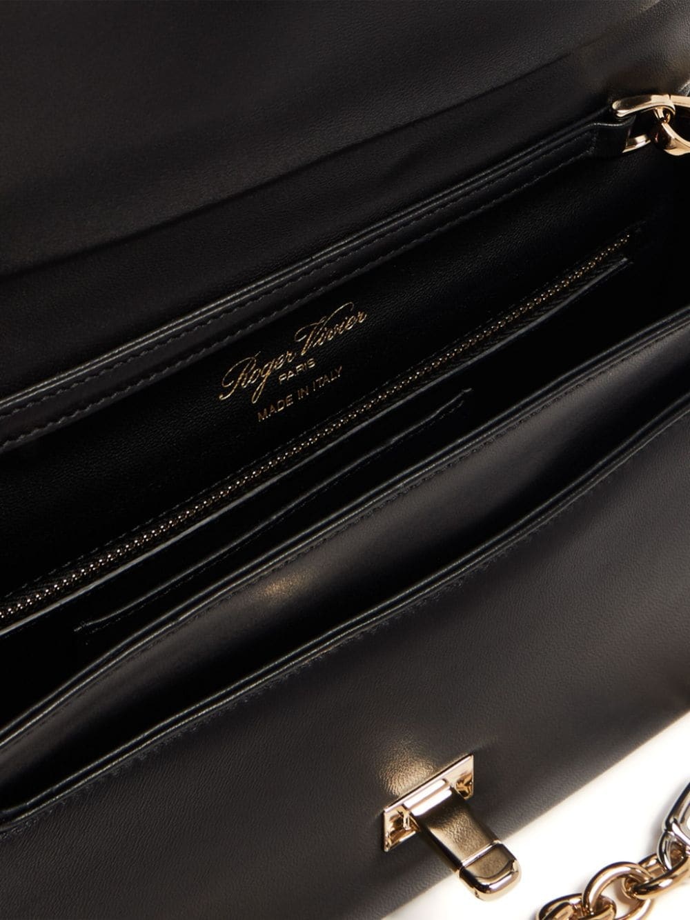 Viv' Choc leather shoulder bag - 4