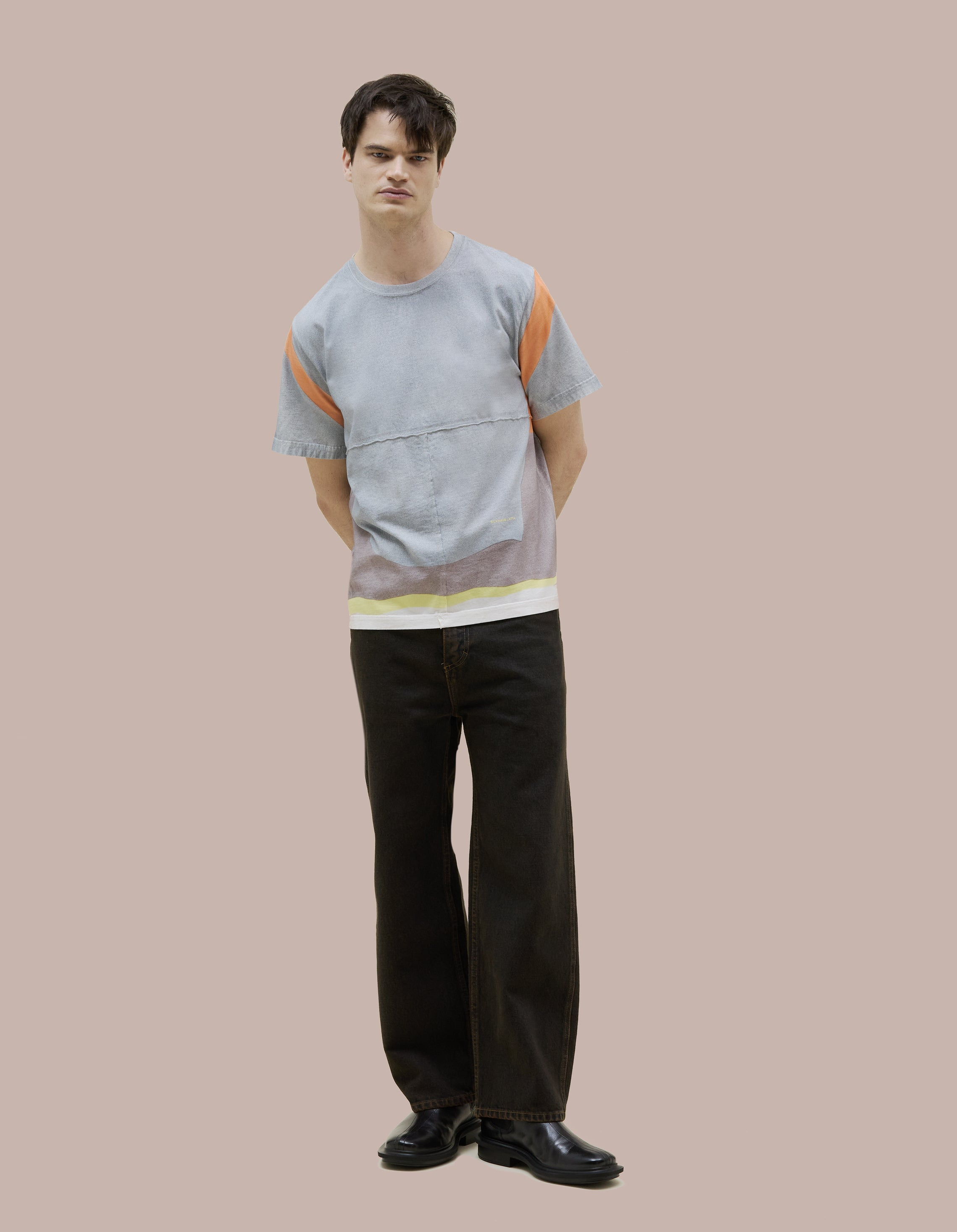 LAPPED TEE. - 4