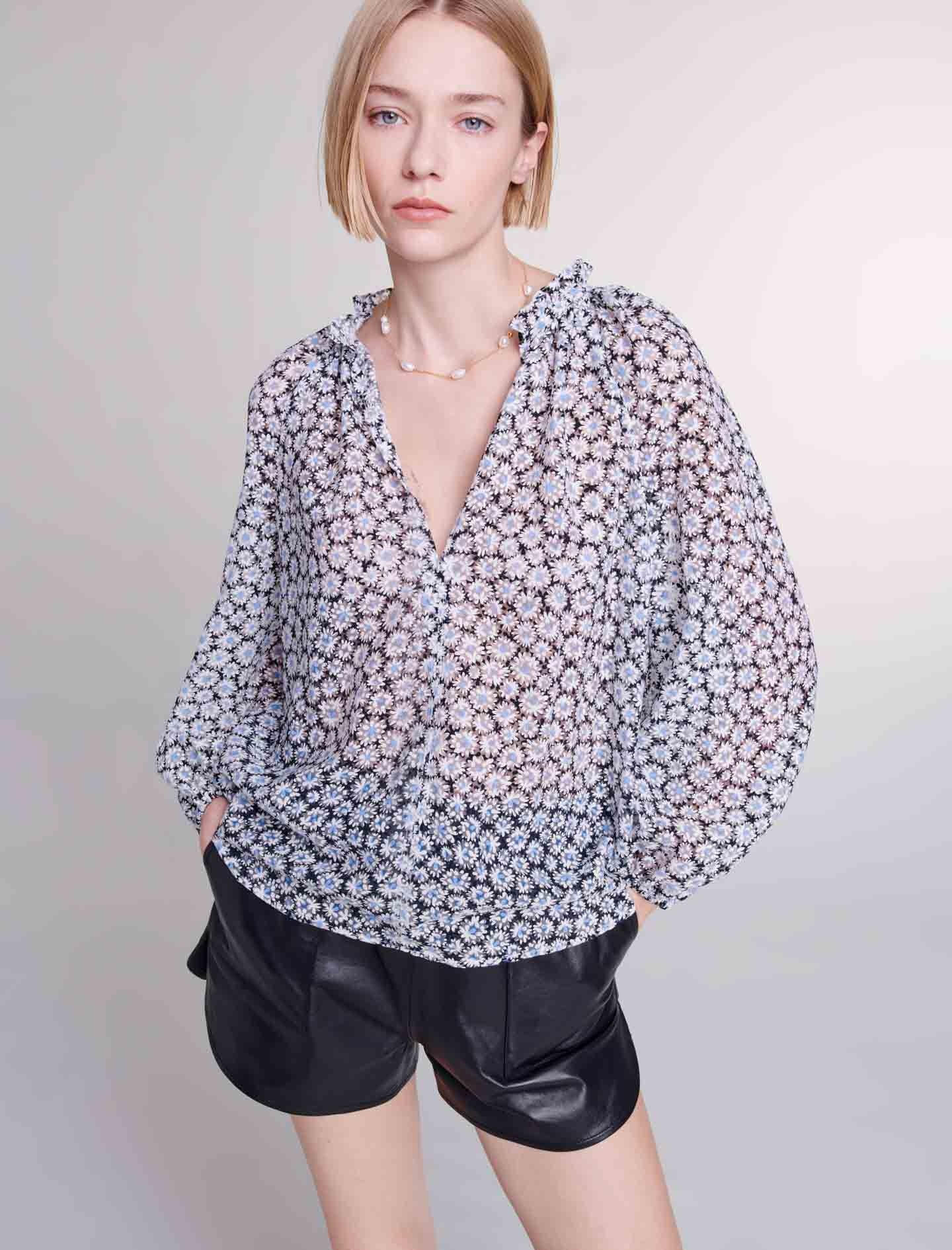 Floral blouse - 3