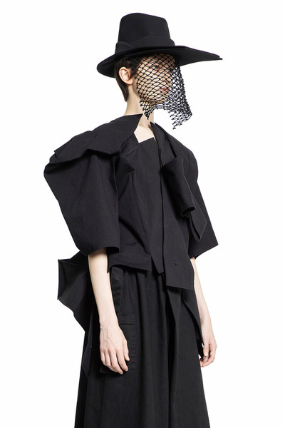 Yohji Yamamoto Draped-Sleeve-Jacket outlook