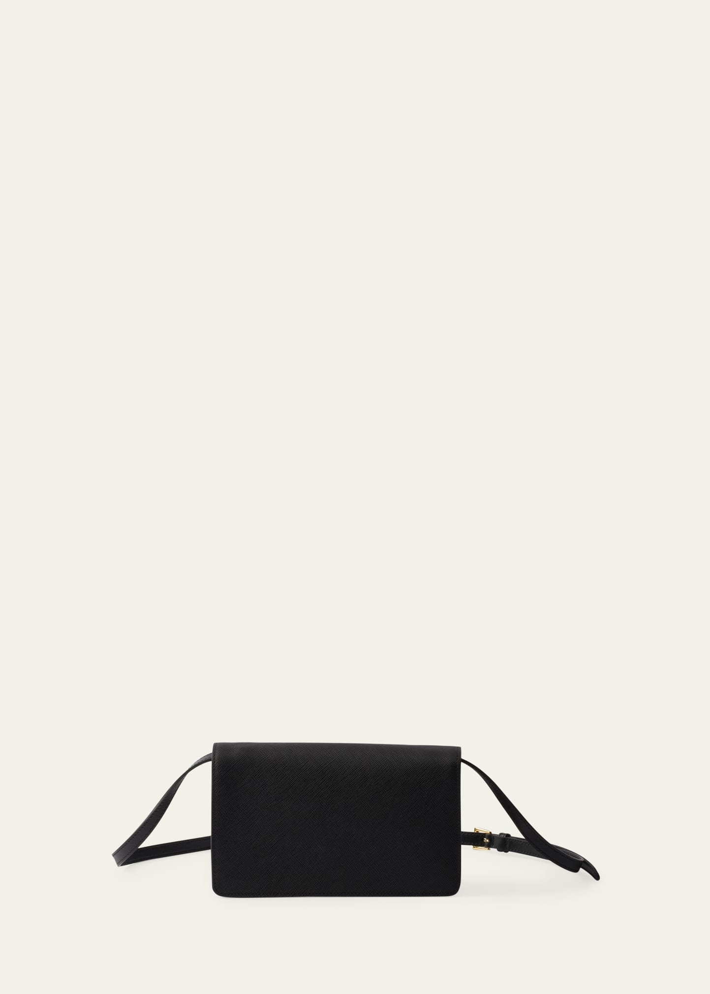 Mini Saffiano Leather Shoulder Bag - 2