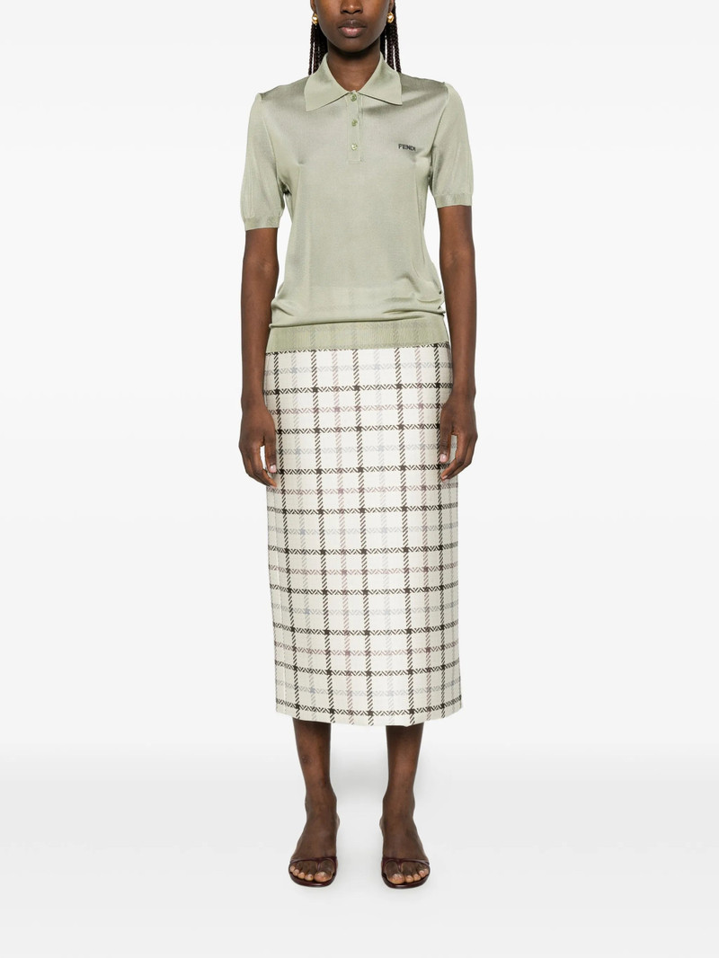 Fendi Button-up Polo Shirt 3