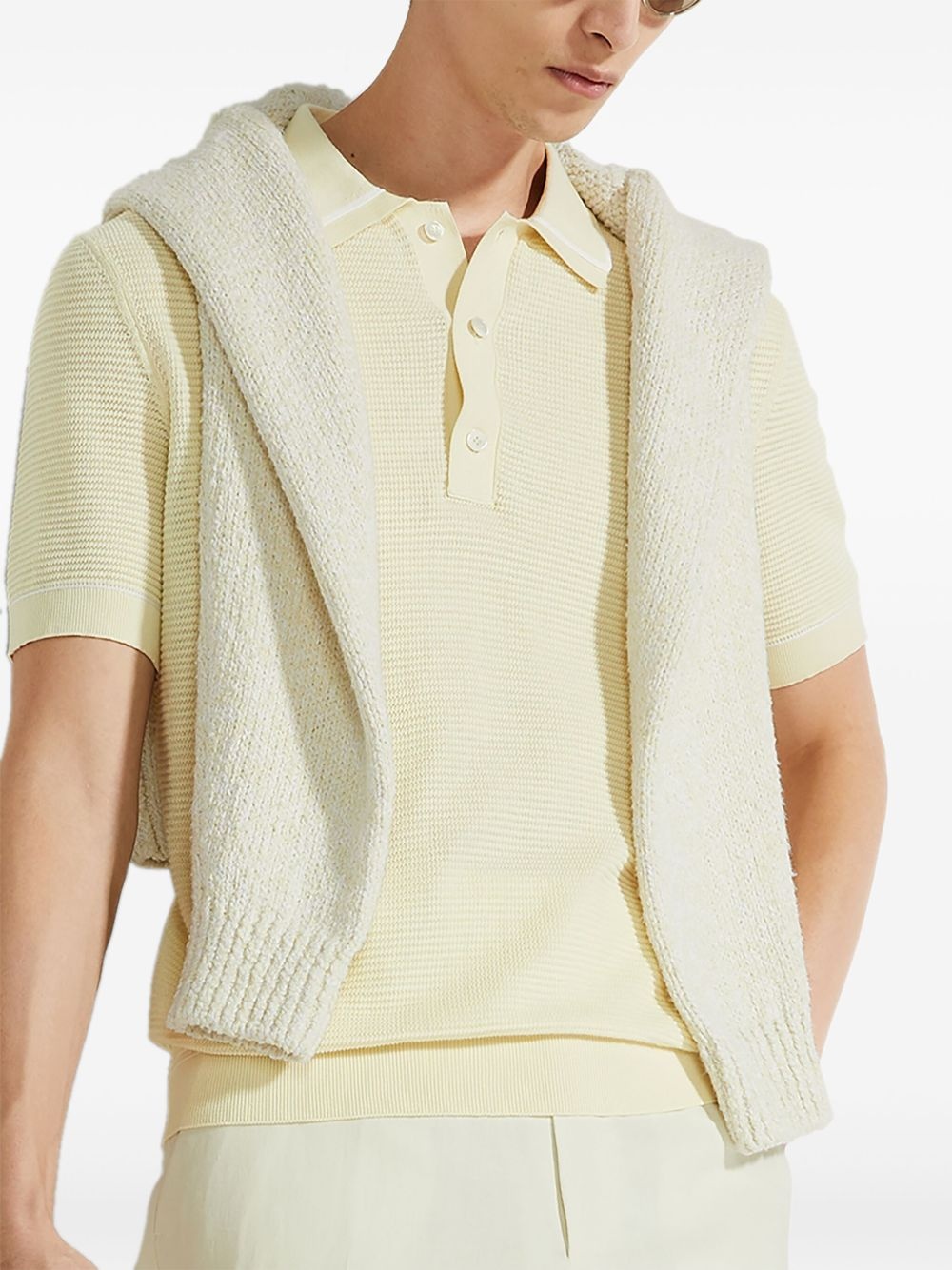 cotton polo shirt - 2