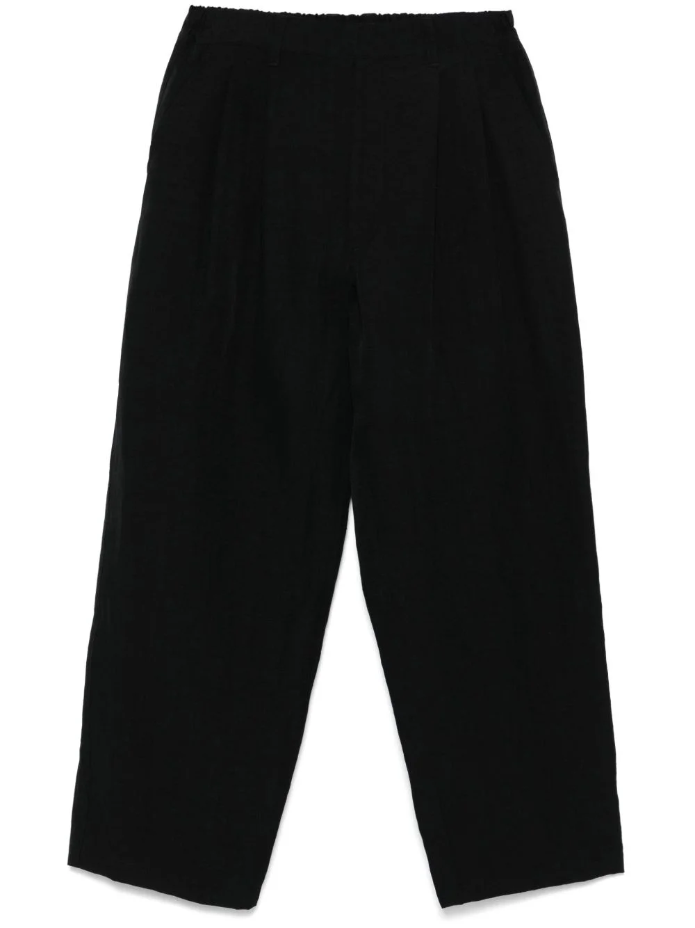 poplin wide trousers - 1