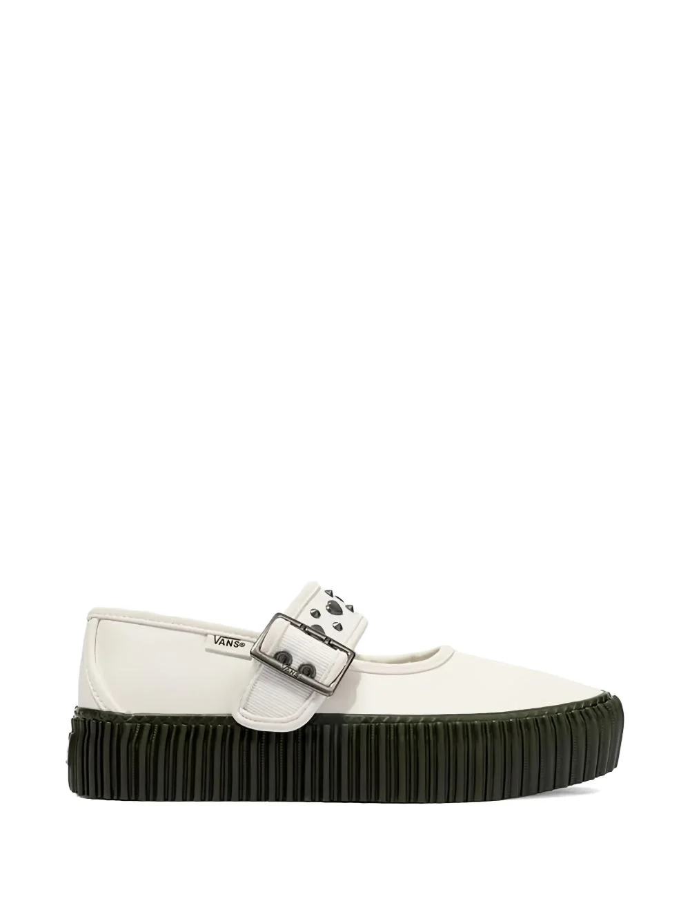 Creeper mary jane studded buckle sneakers - 1