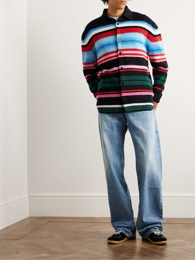 Missoni Striped Wool-Blend Overshirt outlook
