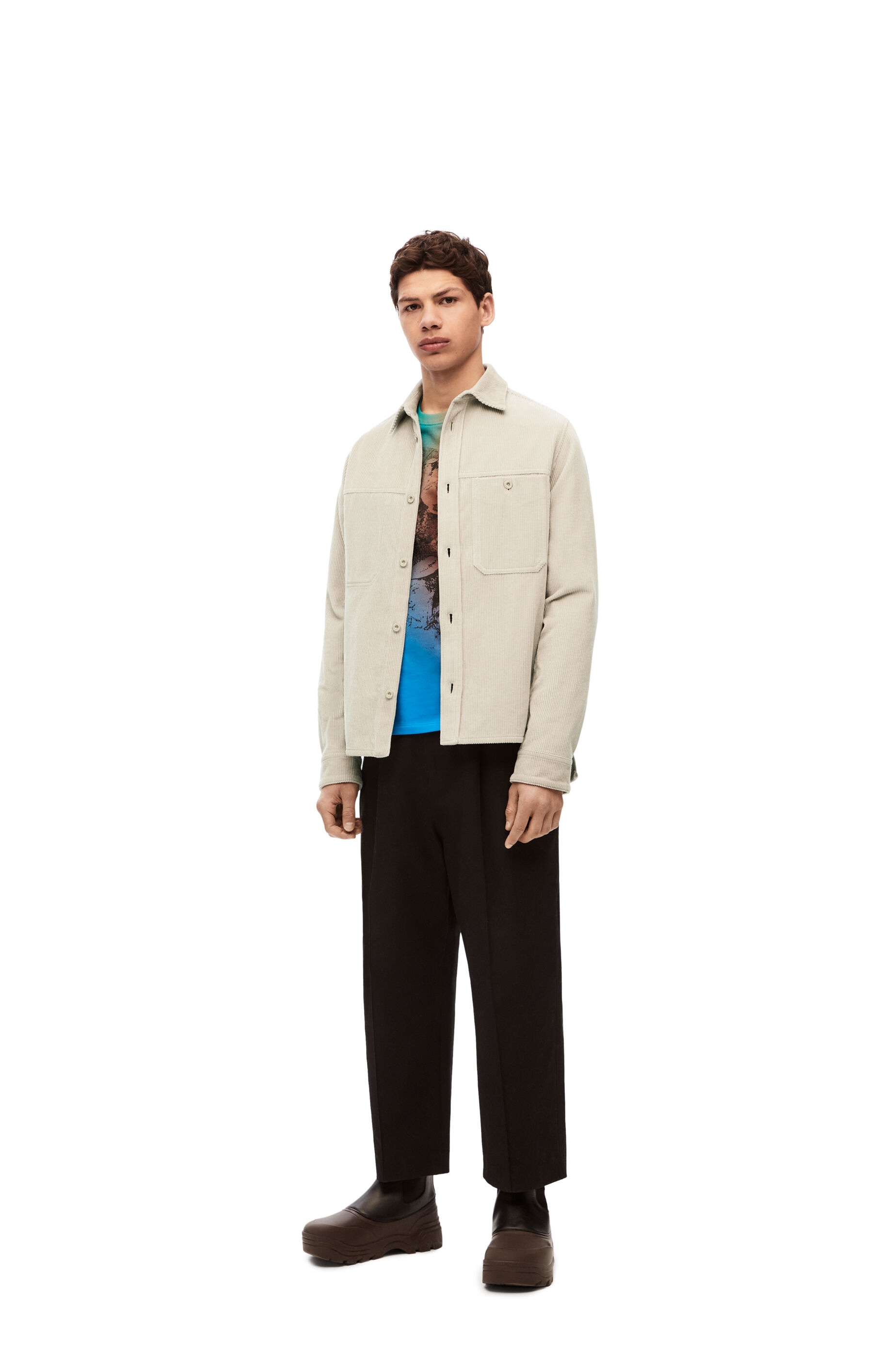 Overshirt in cotton - 2