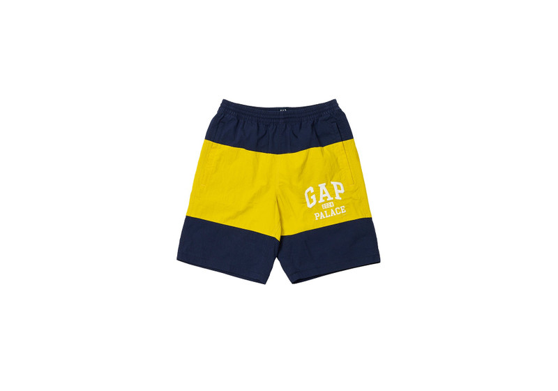 PALACE GAP BOARDSHORT 블루 / 옐로우 - 1