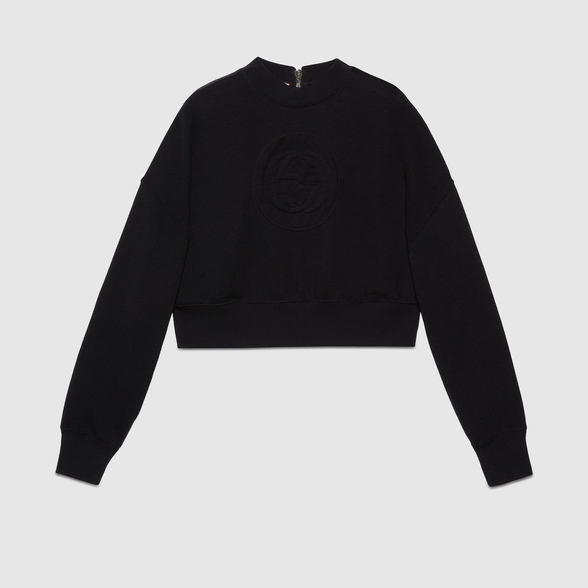 Jersey sweatshirt with Interlocking G - 1