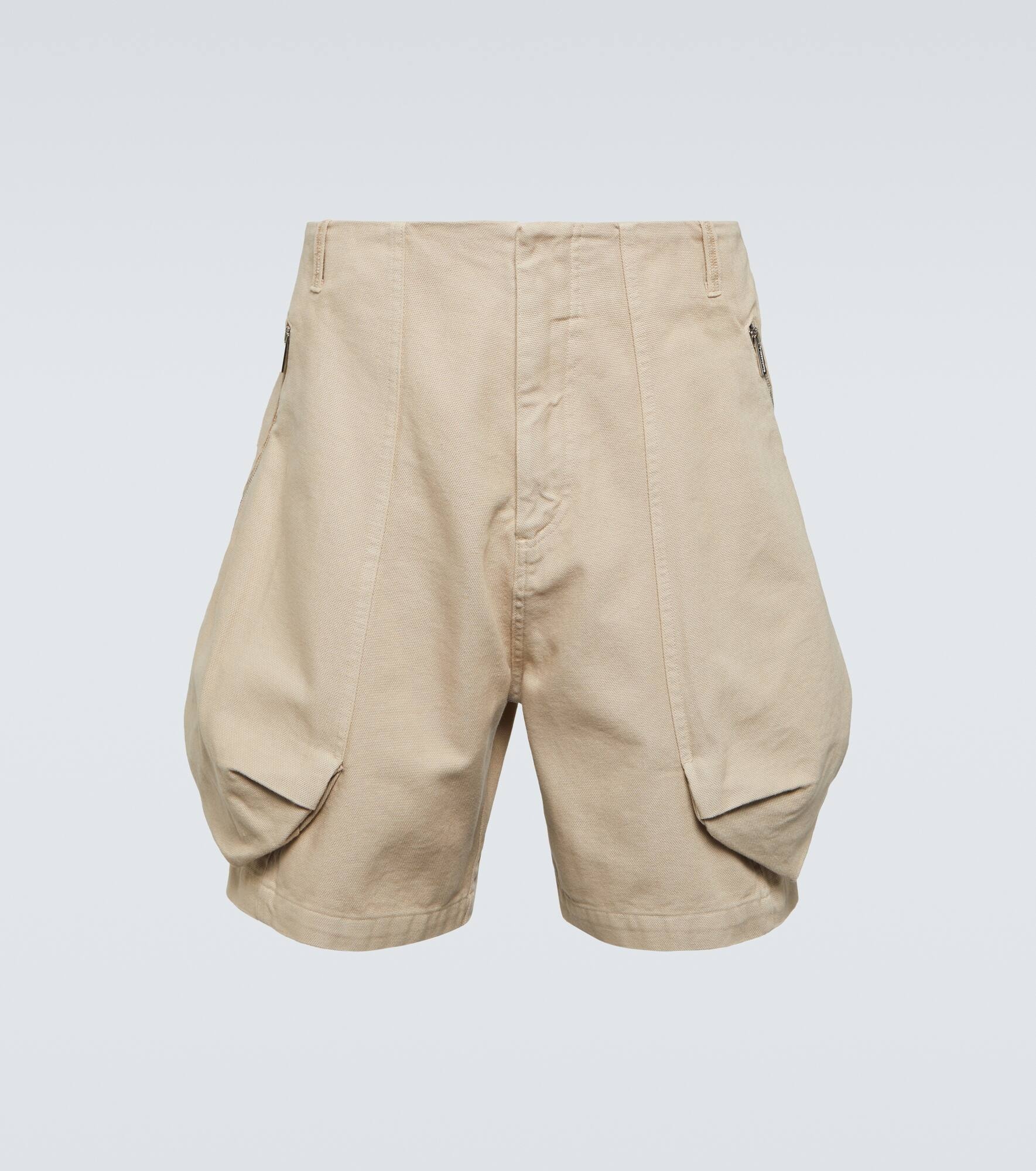 Le Short Cargo Croissant cotton shorts - 1