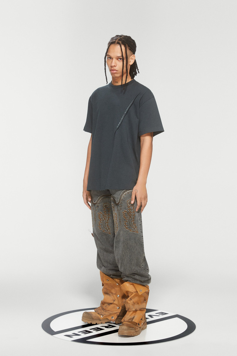 EVERGREEN PINCHED LOGO T-SHIRT 3