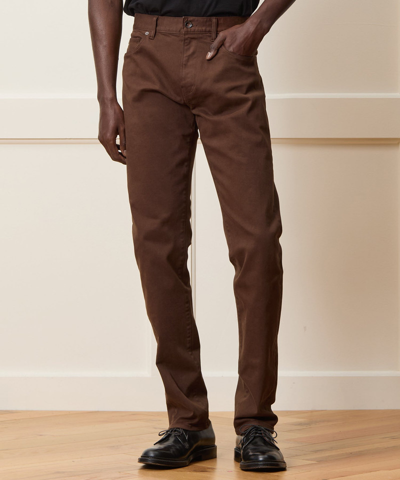 TODD SNYDER Slim Fit 5-Pocket Chino outlook