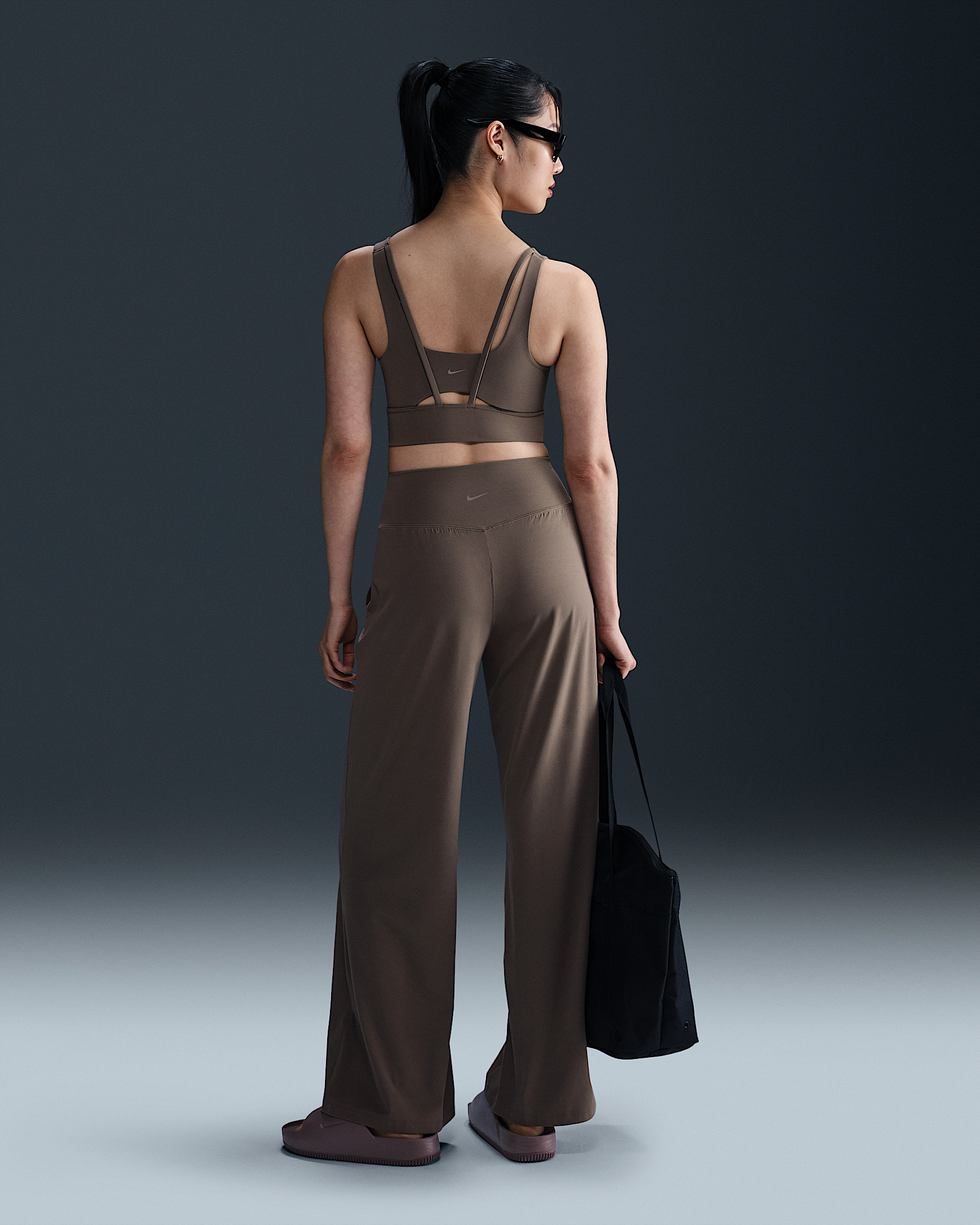 Nike Zenvy Women's Dri-FIT High-Waisted Wide-Leg Pants - 4