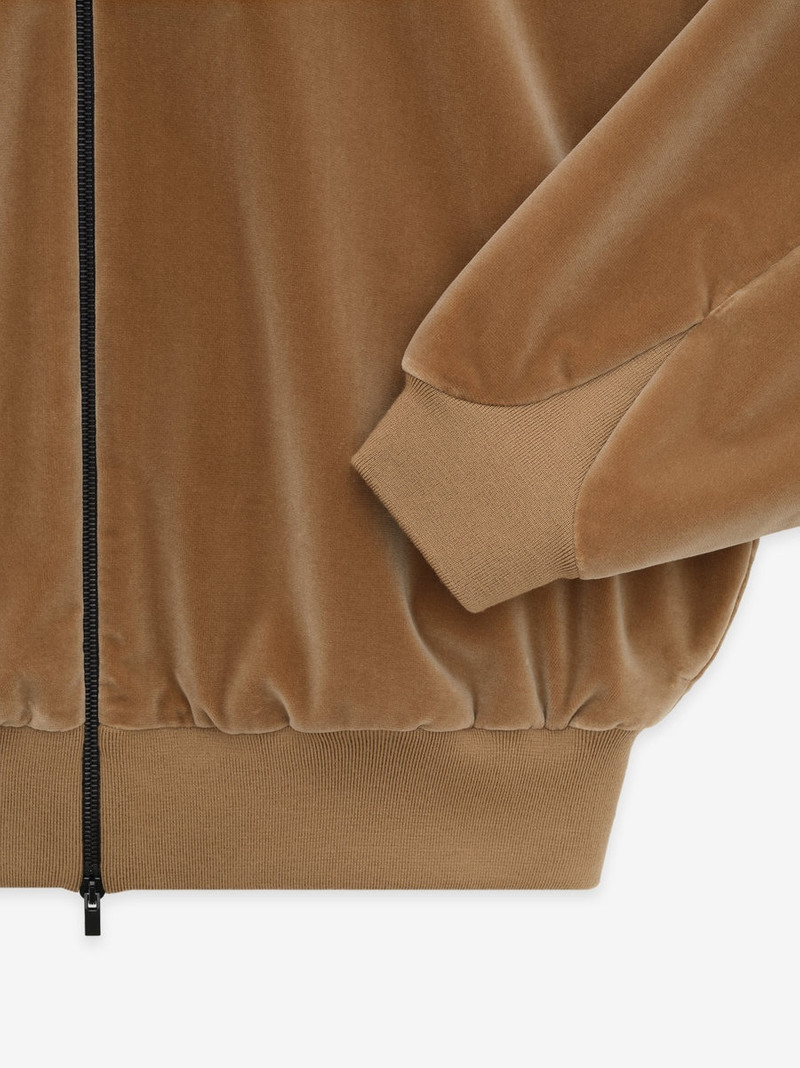 Cotton Velvet Track Jacket 3