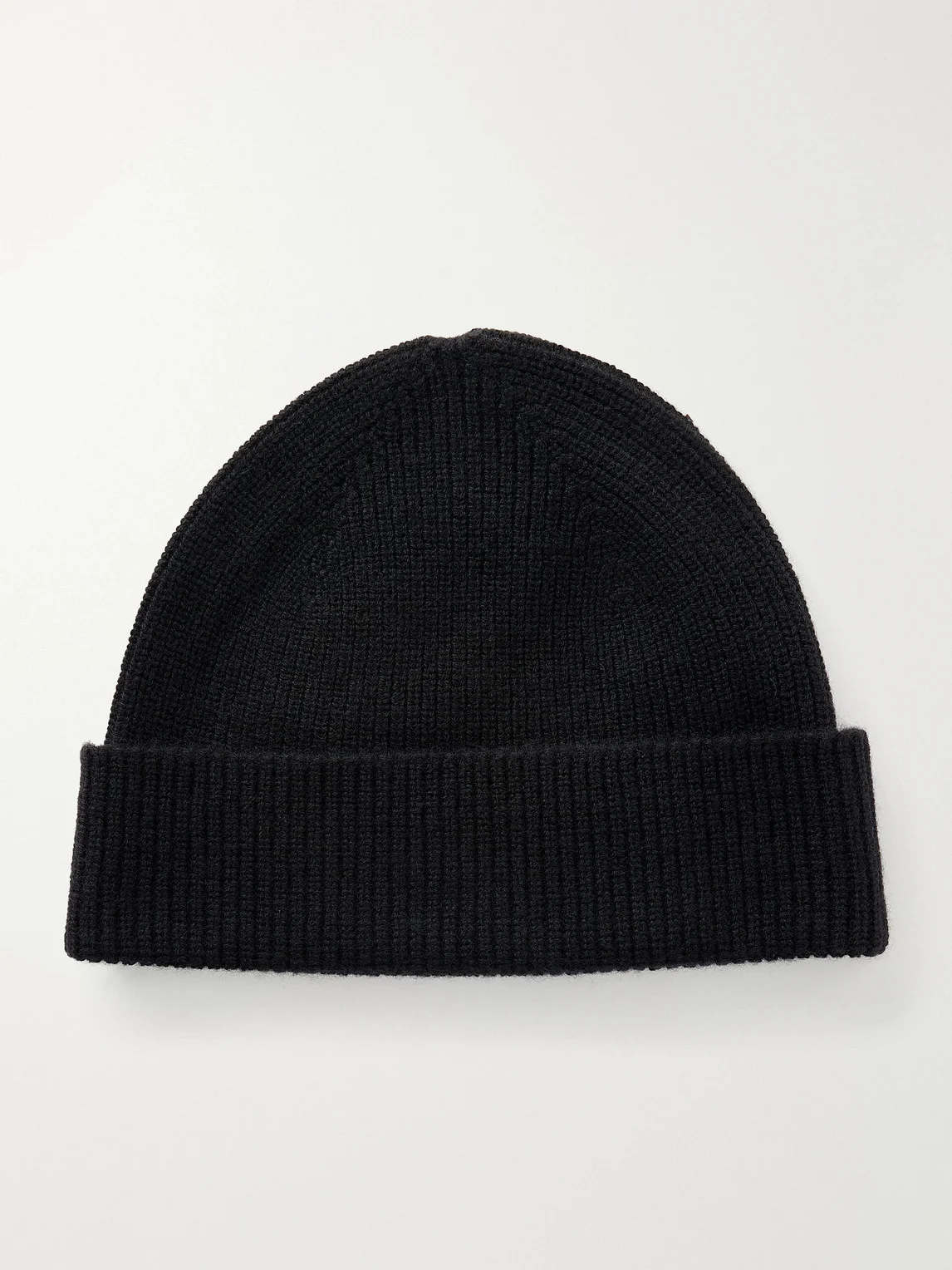 Oasi Ribbed Cashmere Beanie - 1