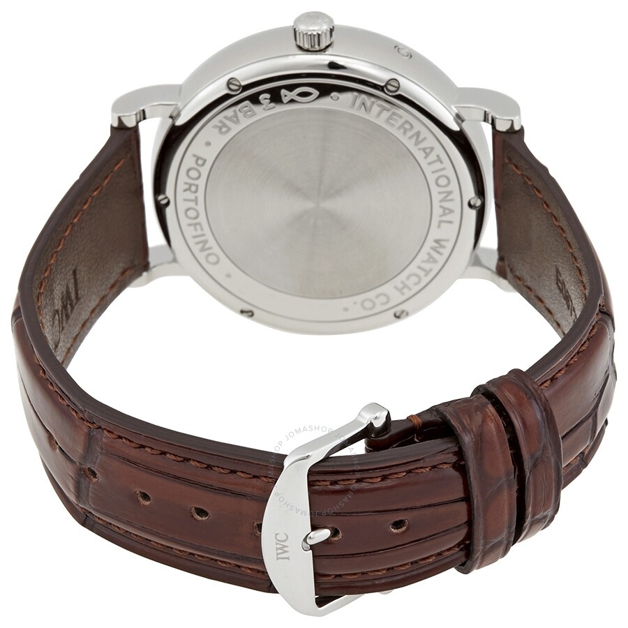 IWC Portofino Moon Phase Automatic Silver Dial Men's Watch IW459401 - 3