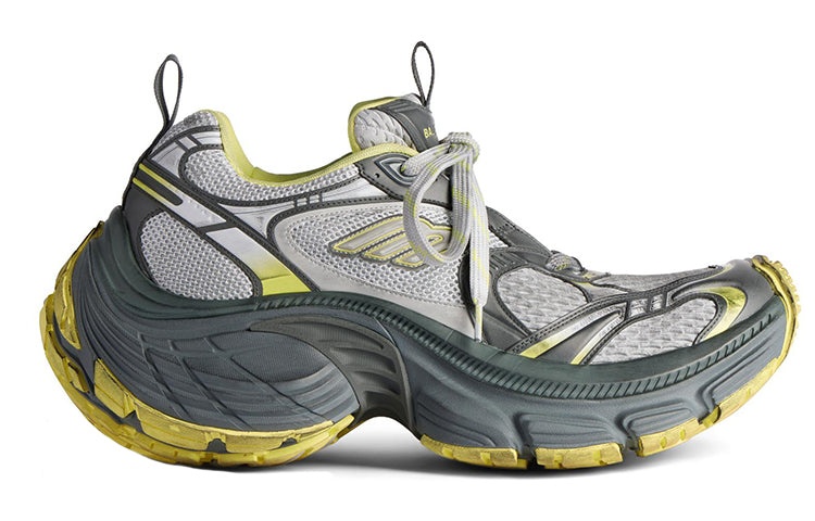 Balenciaga 10xl Sneaker 'Grey Yellow' 792779W2MV21097 - 2