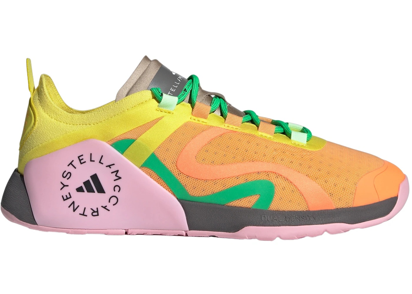 adidas Dropset By Stella Mccartney Hazy Orange True Pink Bright Yellow (Women's) - 1