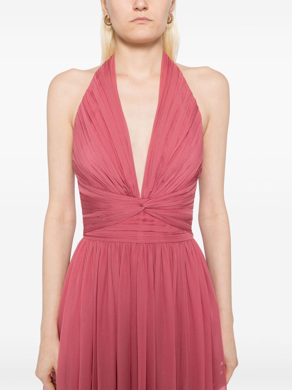 V-neck dress - 5