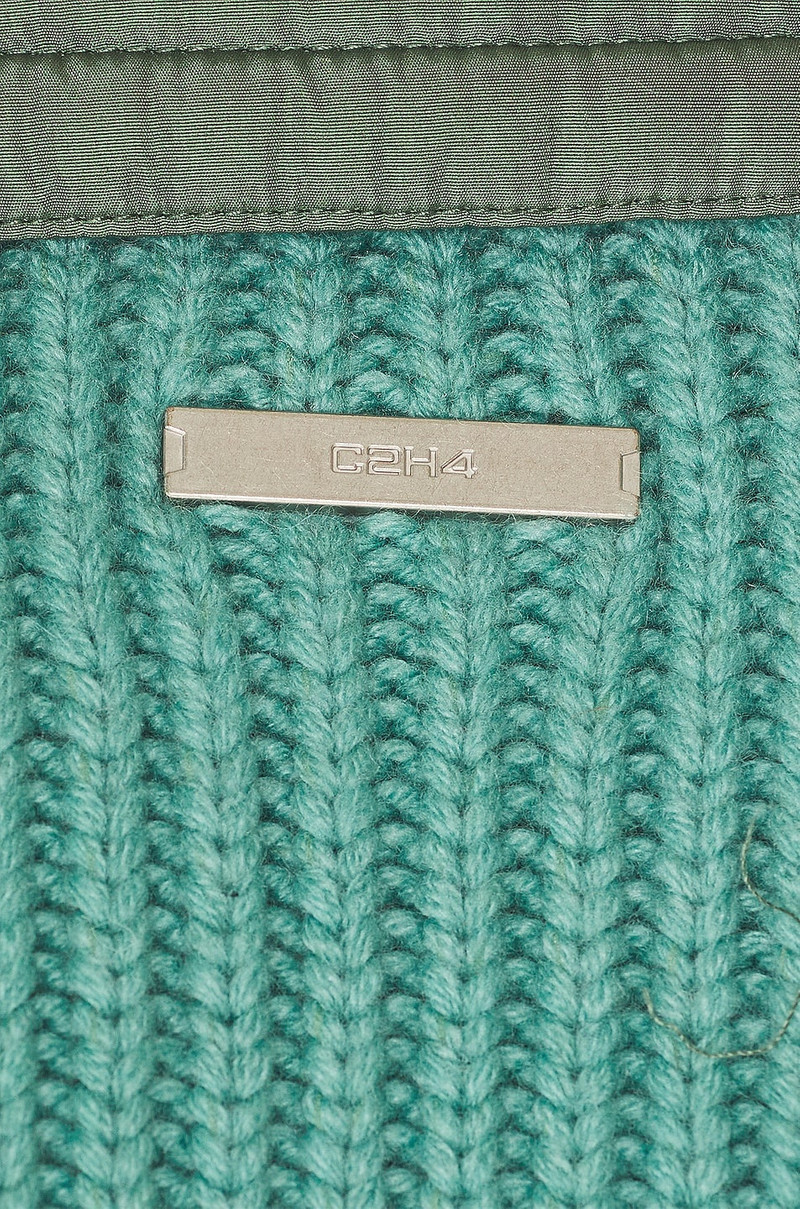 Contrast Knitted Flight Jacket 3