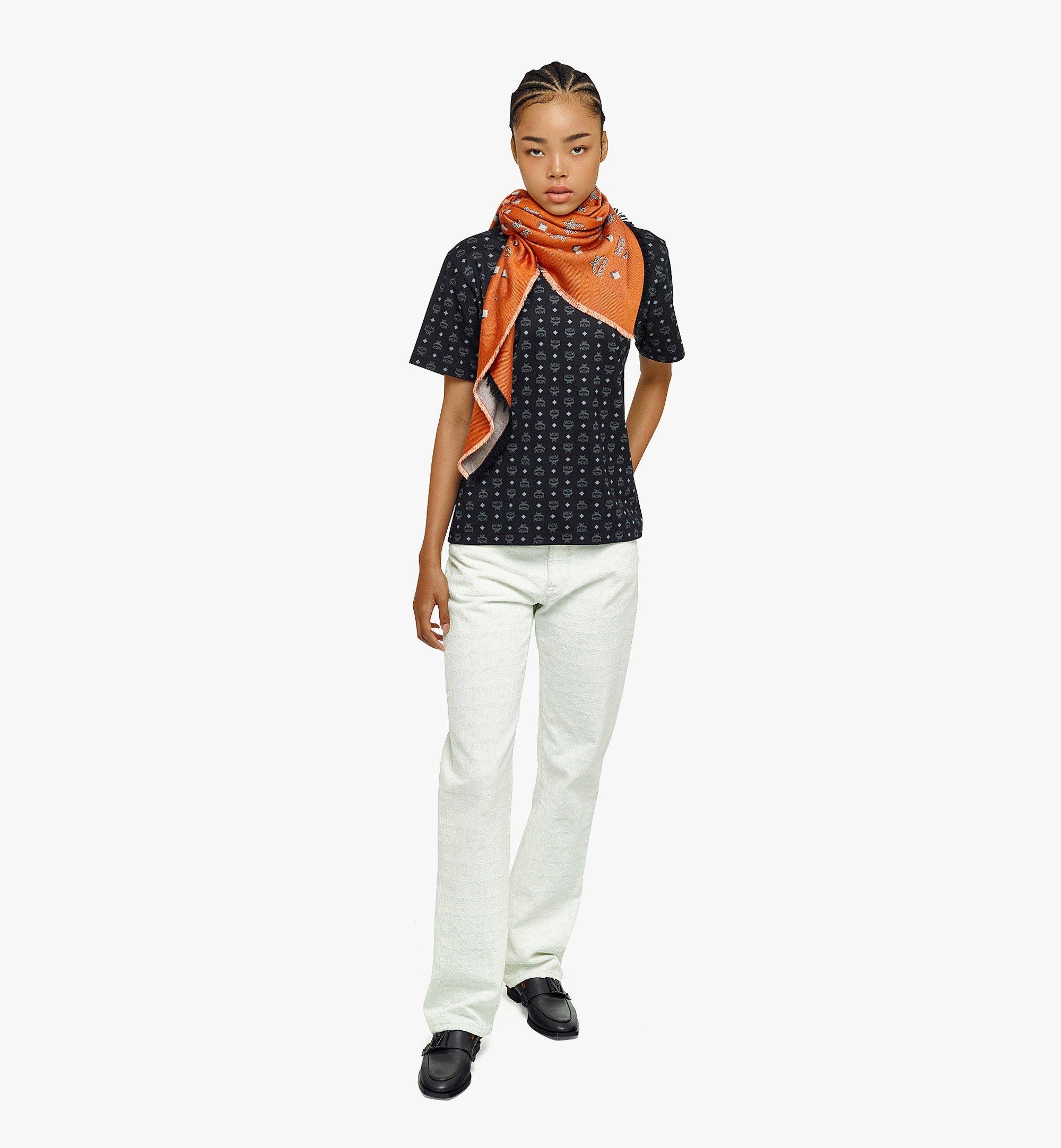 Bi-color Jacquard Monogram Scarf - 3
