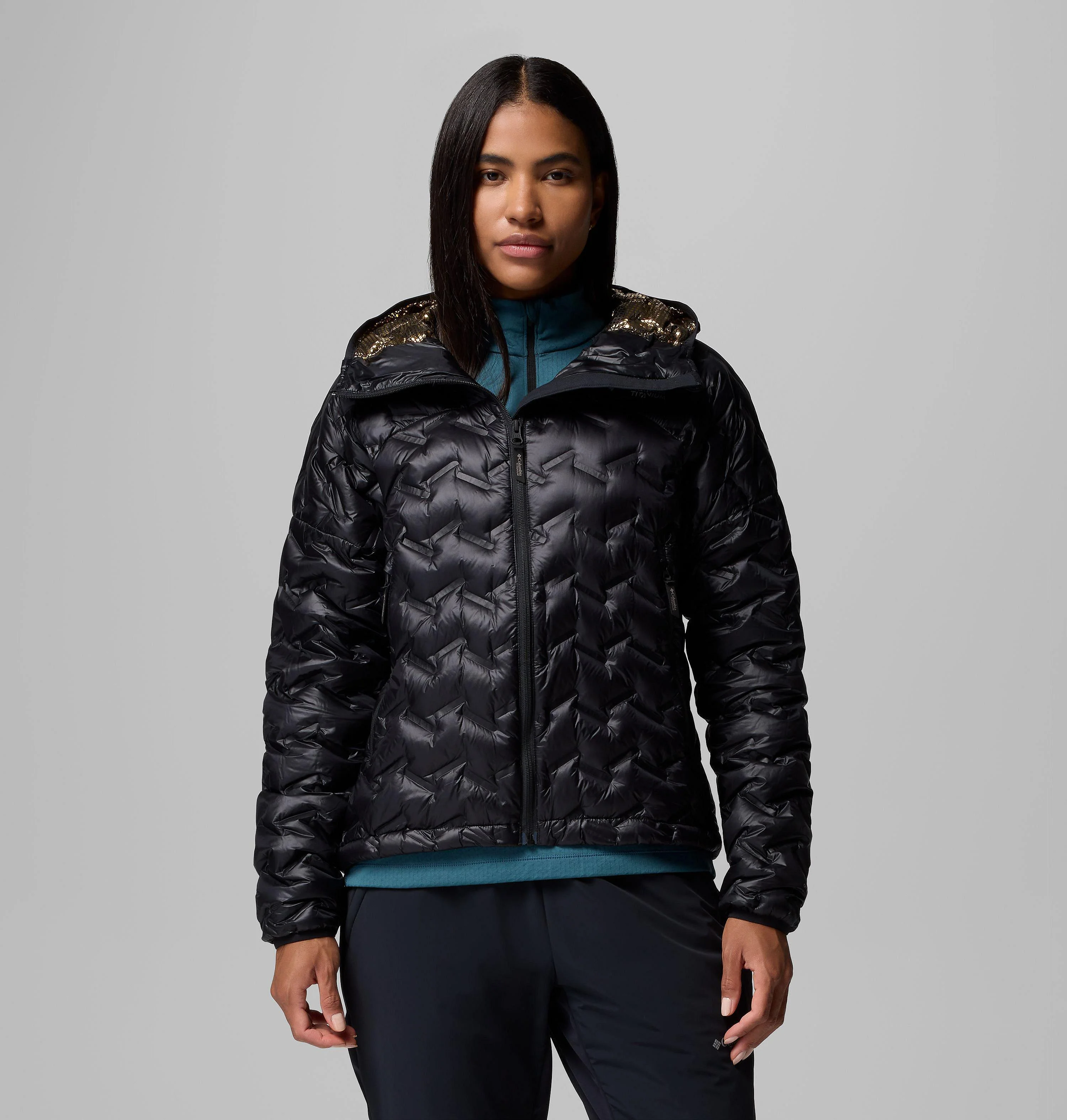 Women's Alpine Crux IV Down Hooded Jacket - 1