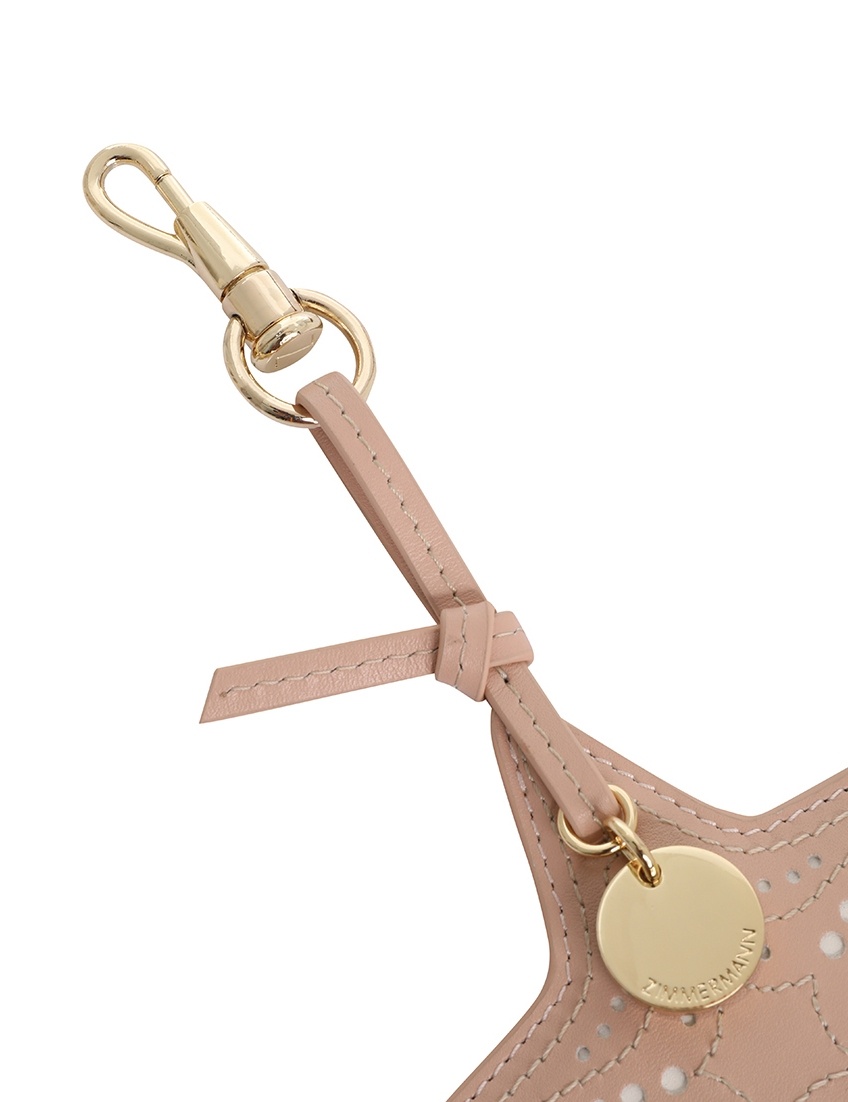 LEATHER STARFISH KEY CHARM - 6