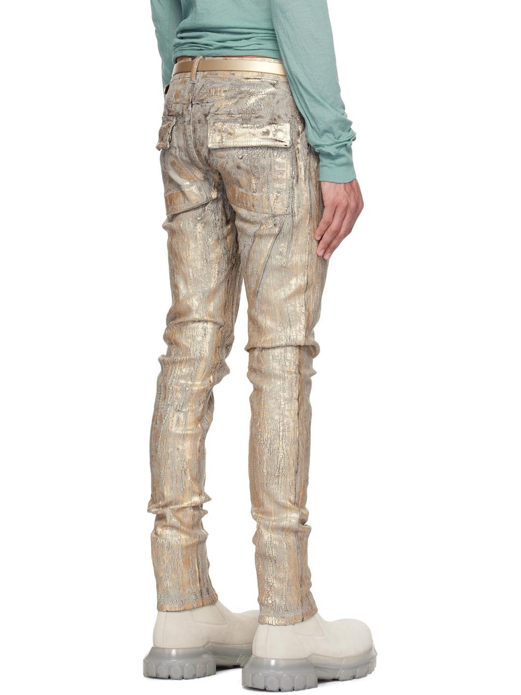 Gold Hollywood Tyrone Jeans - 3