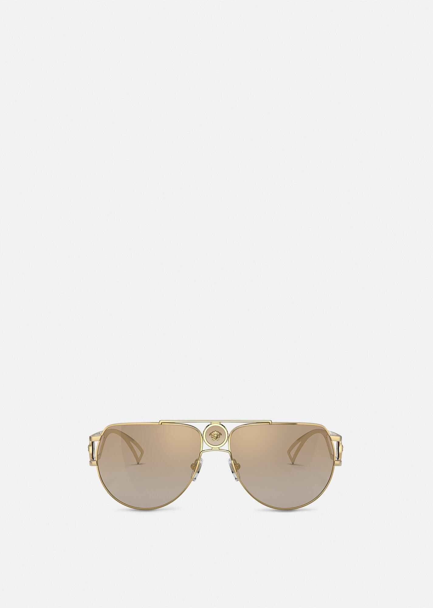 Medusa Medallion Pilot Sunglasses - 2