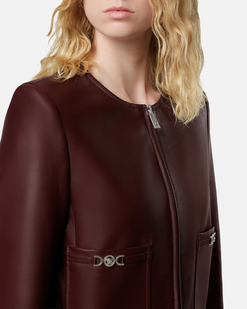 Leather Cardigan Jacket 3