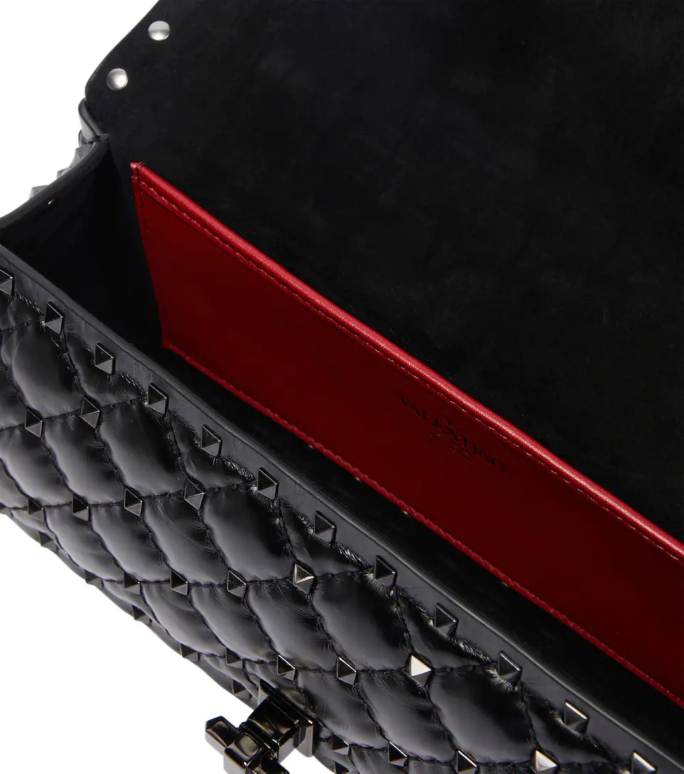 Valentino Rockstud Spike leather shoulder bag REVERSIBLE
