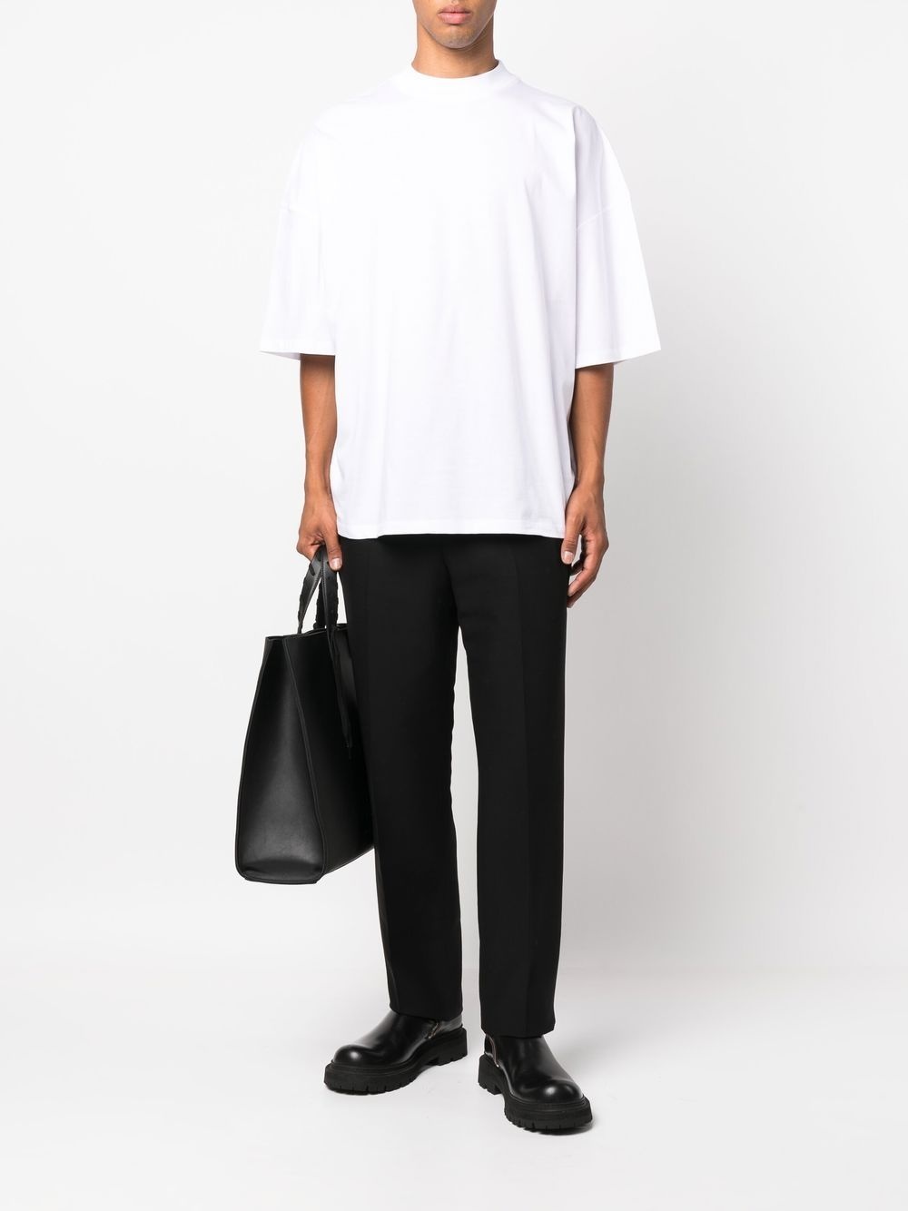 short-sleeved cotton T-shirt - 2