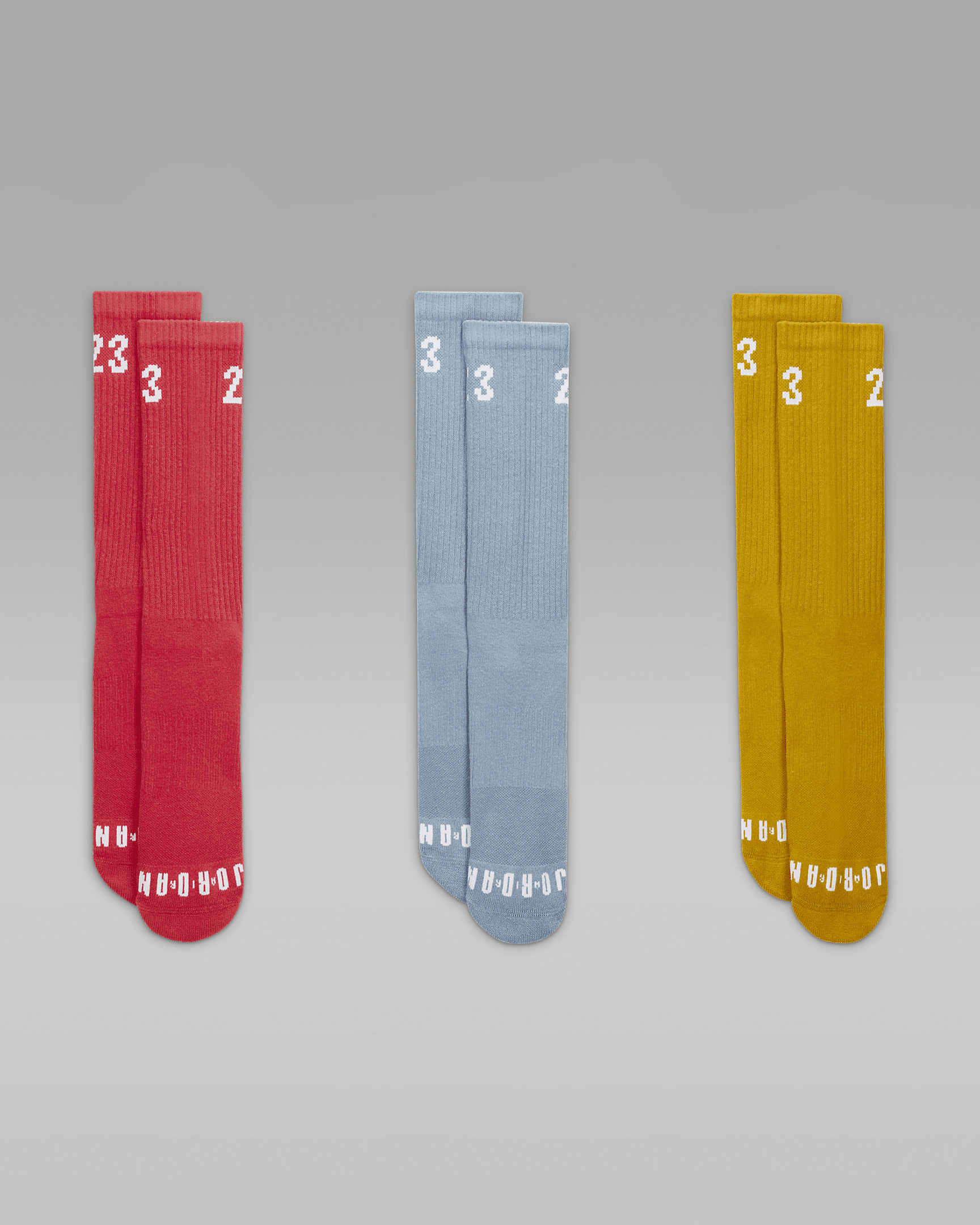 Jordan Essentials Crew Socks (3 Pairs) - 2