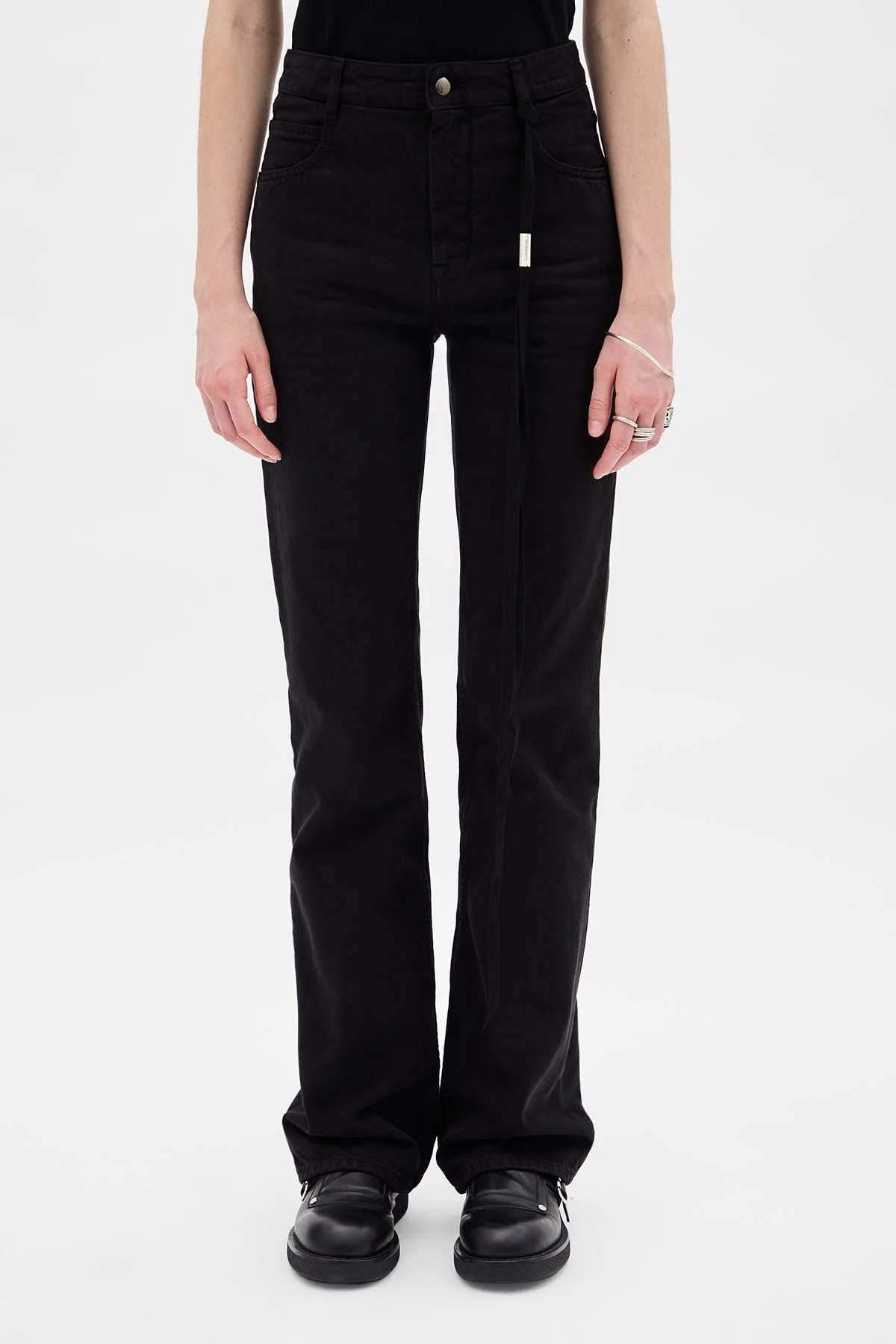 Ona 5 Pocket Flared Trousers - 1