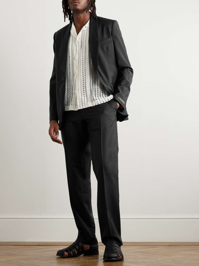 A KIND OF GUISE Straight-Leg Pleated Virgin Wool and Mohair-Blend Suit Trousers outlook