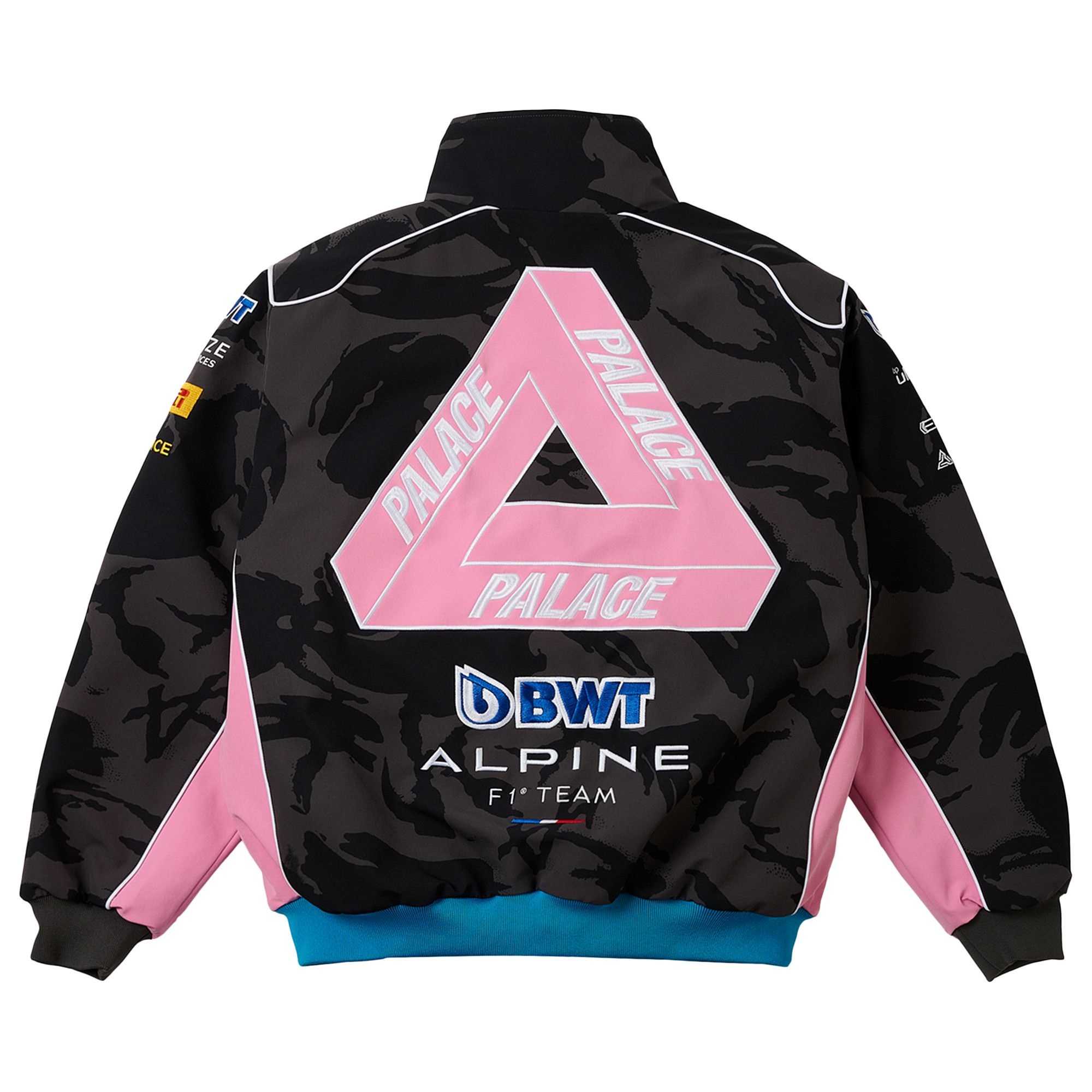 Palace x Kappa For Alpine Pit Jacket 'Night Desert Camo' - 2