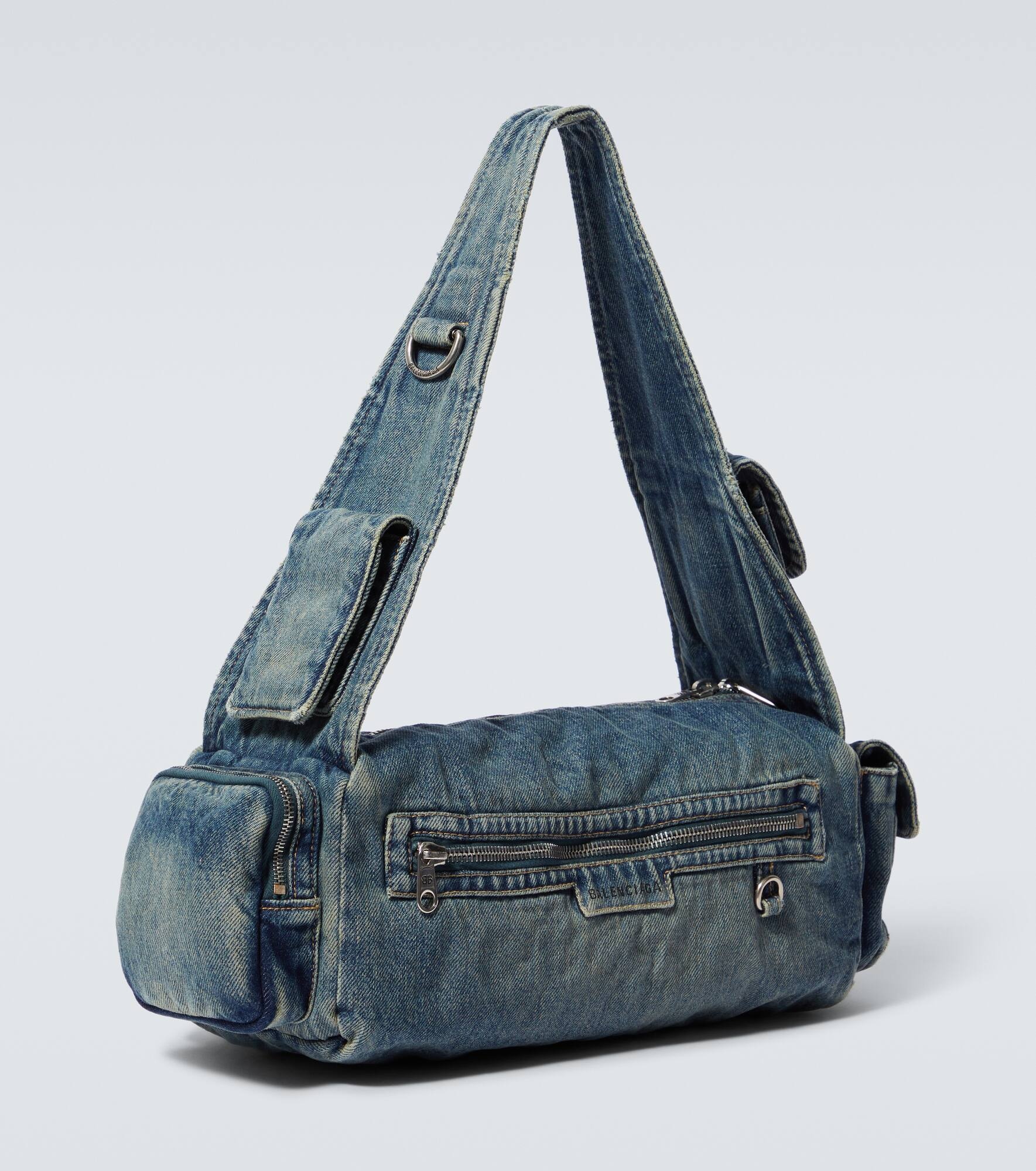 Superbusy Sling Small denim shoulder bag - 5