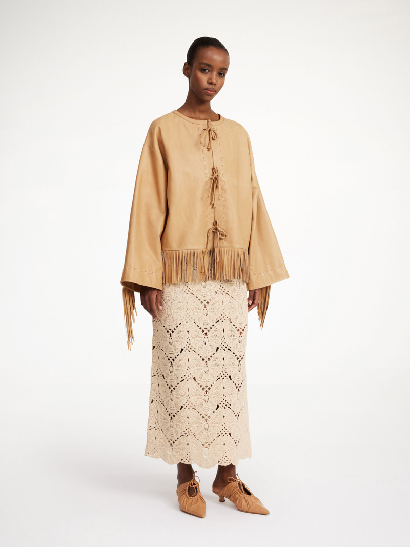 BY MALENE BIRGER Zoena leather jacket outlook