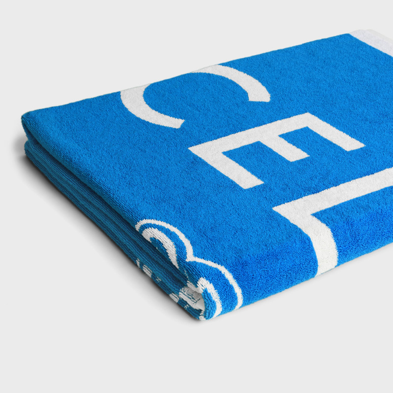 beach towel IN celine triomphe terry cotton 3