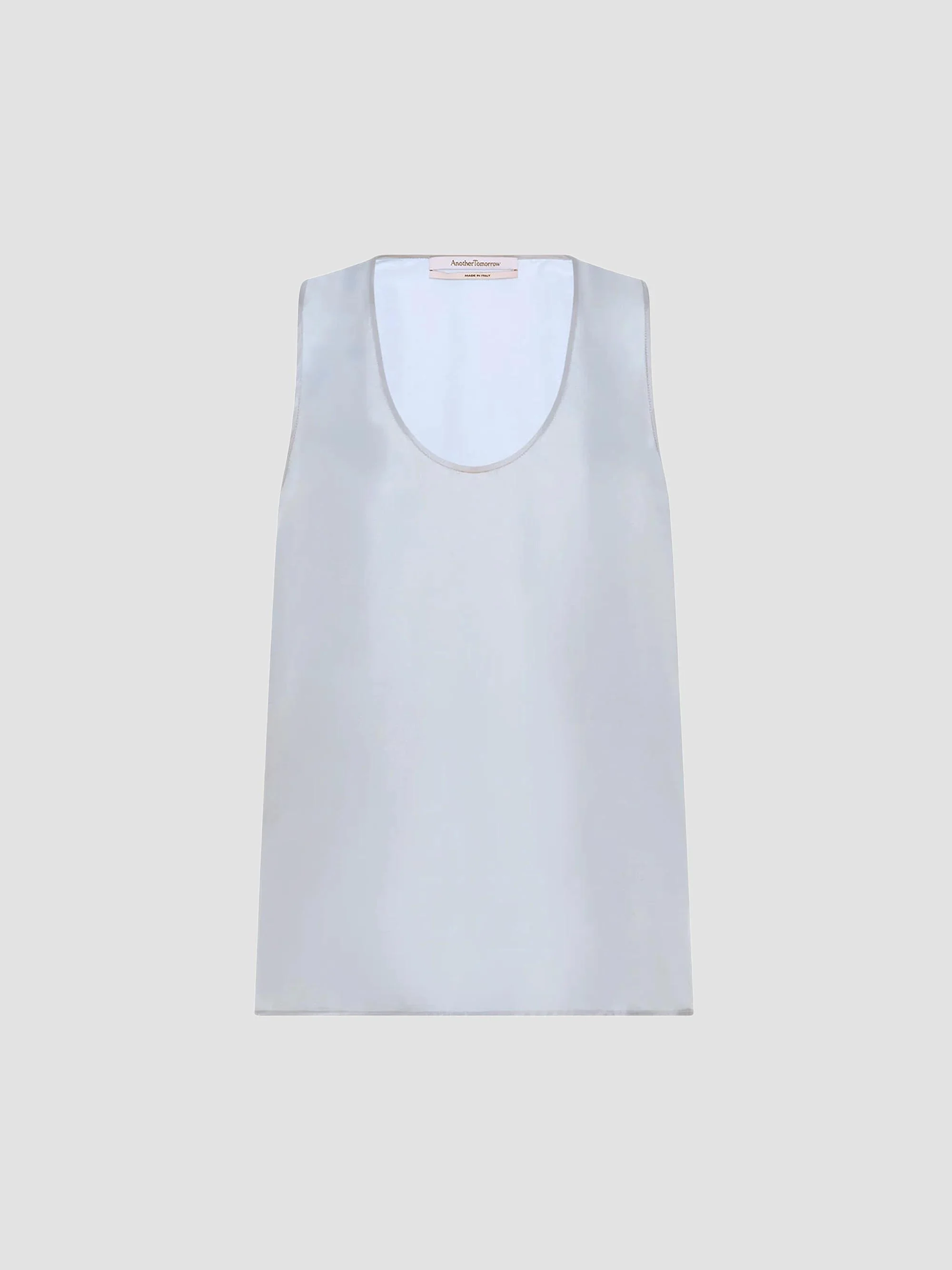 Women's Silk Tank - Sky - 1