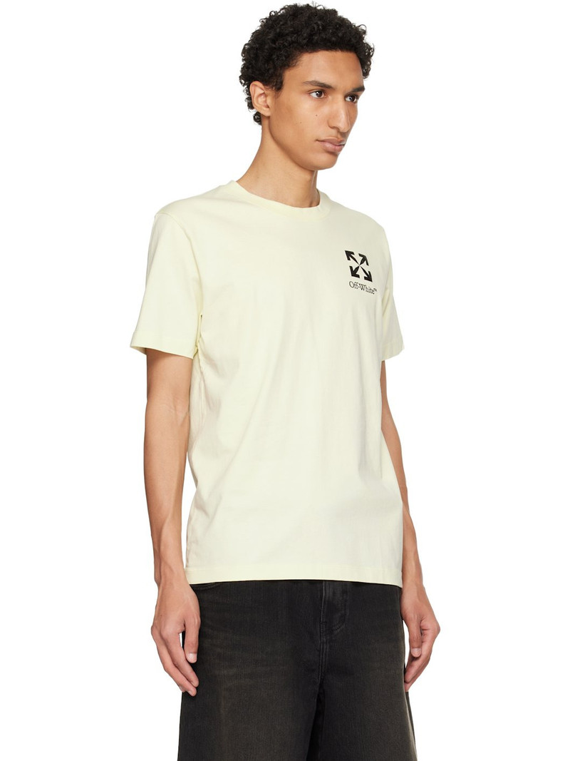Yellow Small Arrow Slim T-shirt 2