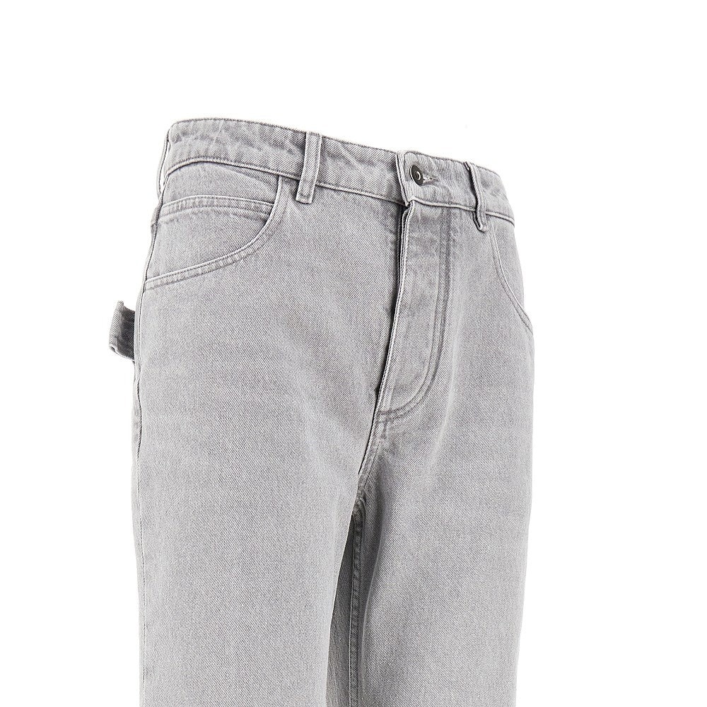 【関税＆送料込み】Bottega Veneta Light Grey Flared Jeans Bottega Veneta LIGHT GREY FLARED JEANS | rboutique | REVERSIBLE