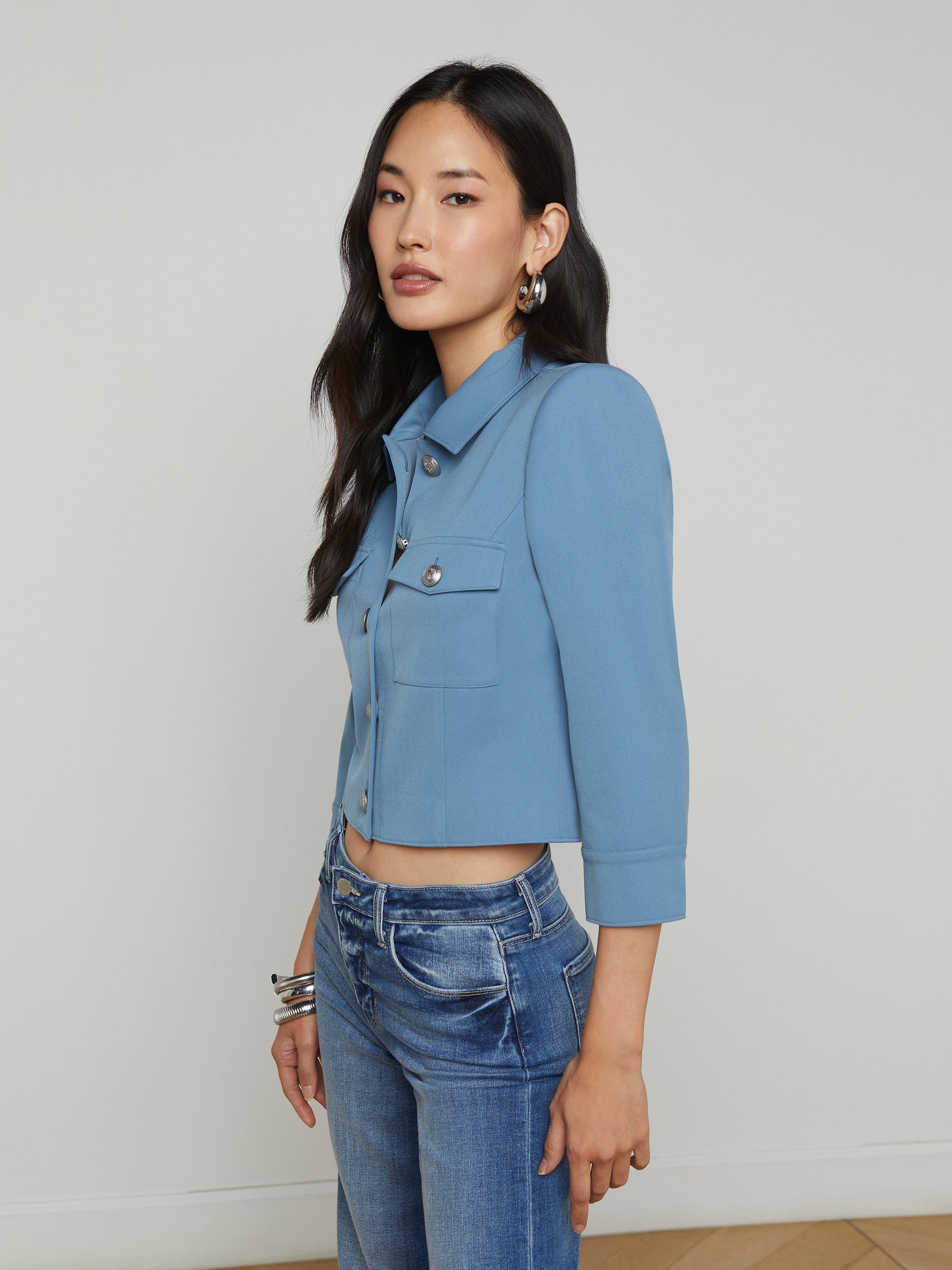 Kumi Cropped Jacket - 5