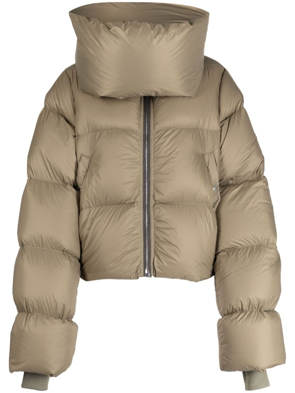 funnel-neck puffer jacket - 1