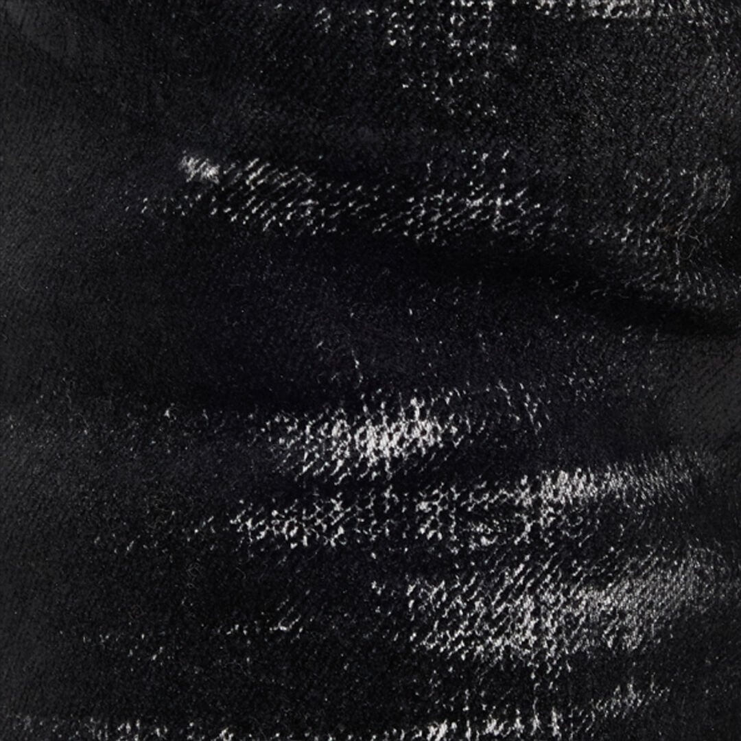 Distressed-Effect Python Skin Jeans - 5