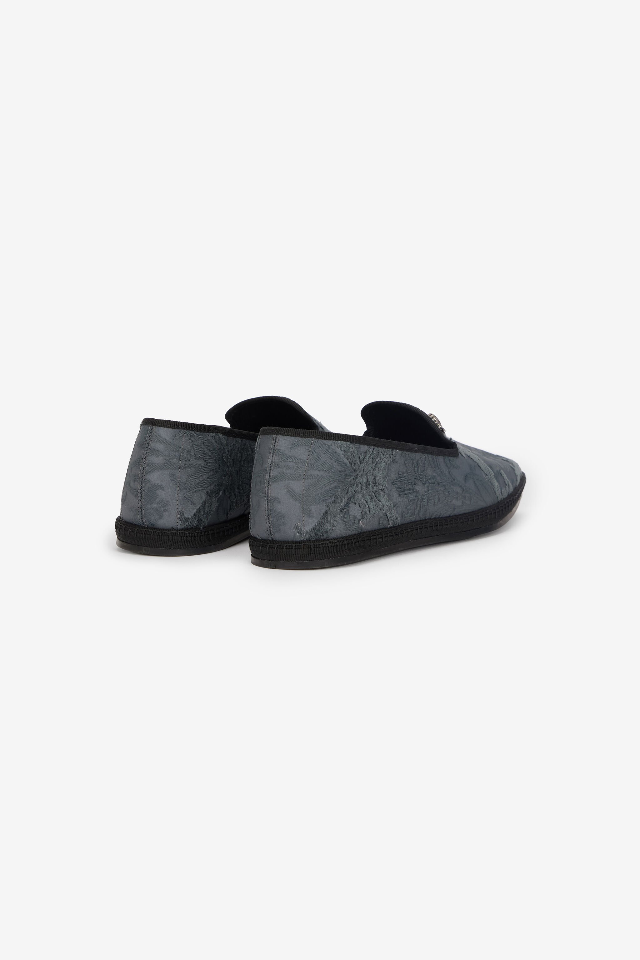 Roberto Cavalli Jacquard Slip-On Shoes - 2