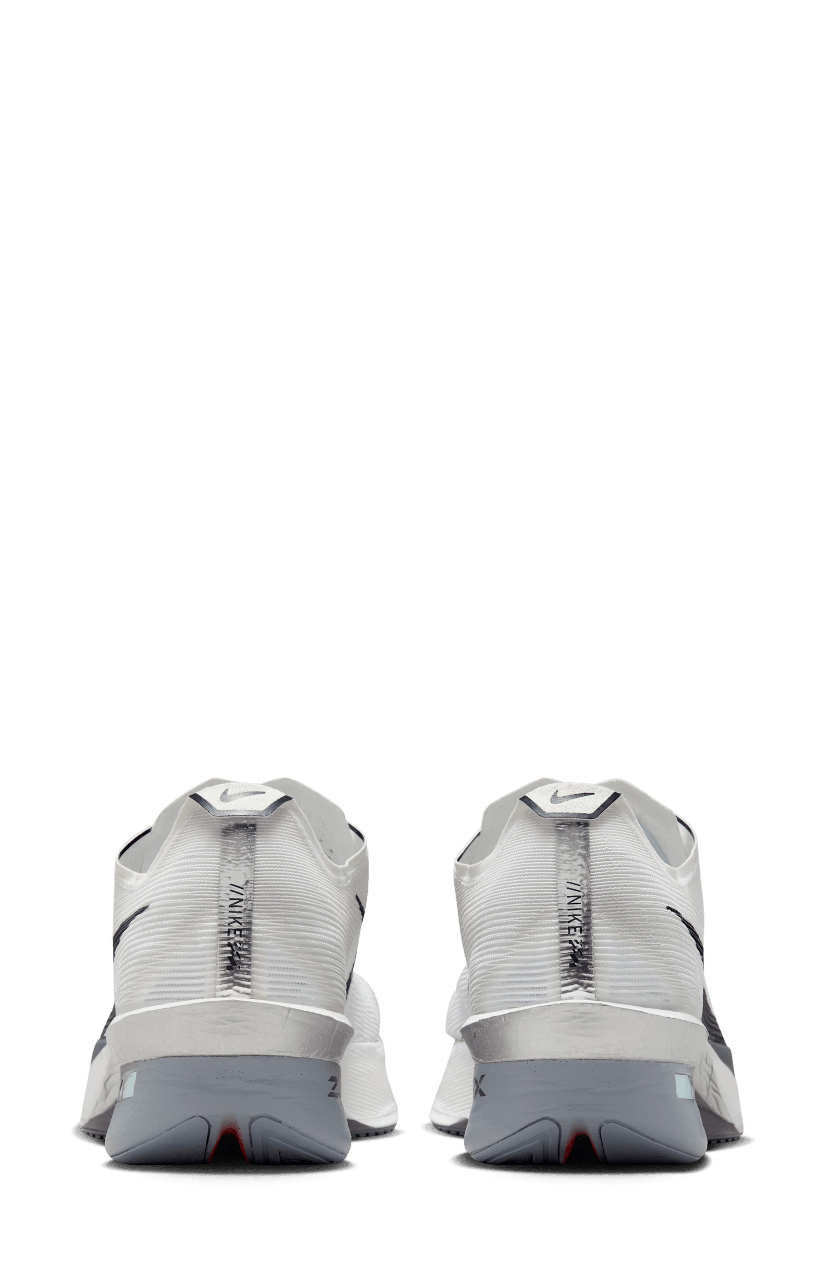 Nike ZoomX Vaporfly Next 4 Racing Shoe in White/Obsidian/Platinum at Nordstrom - 5